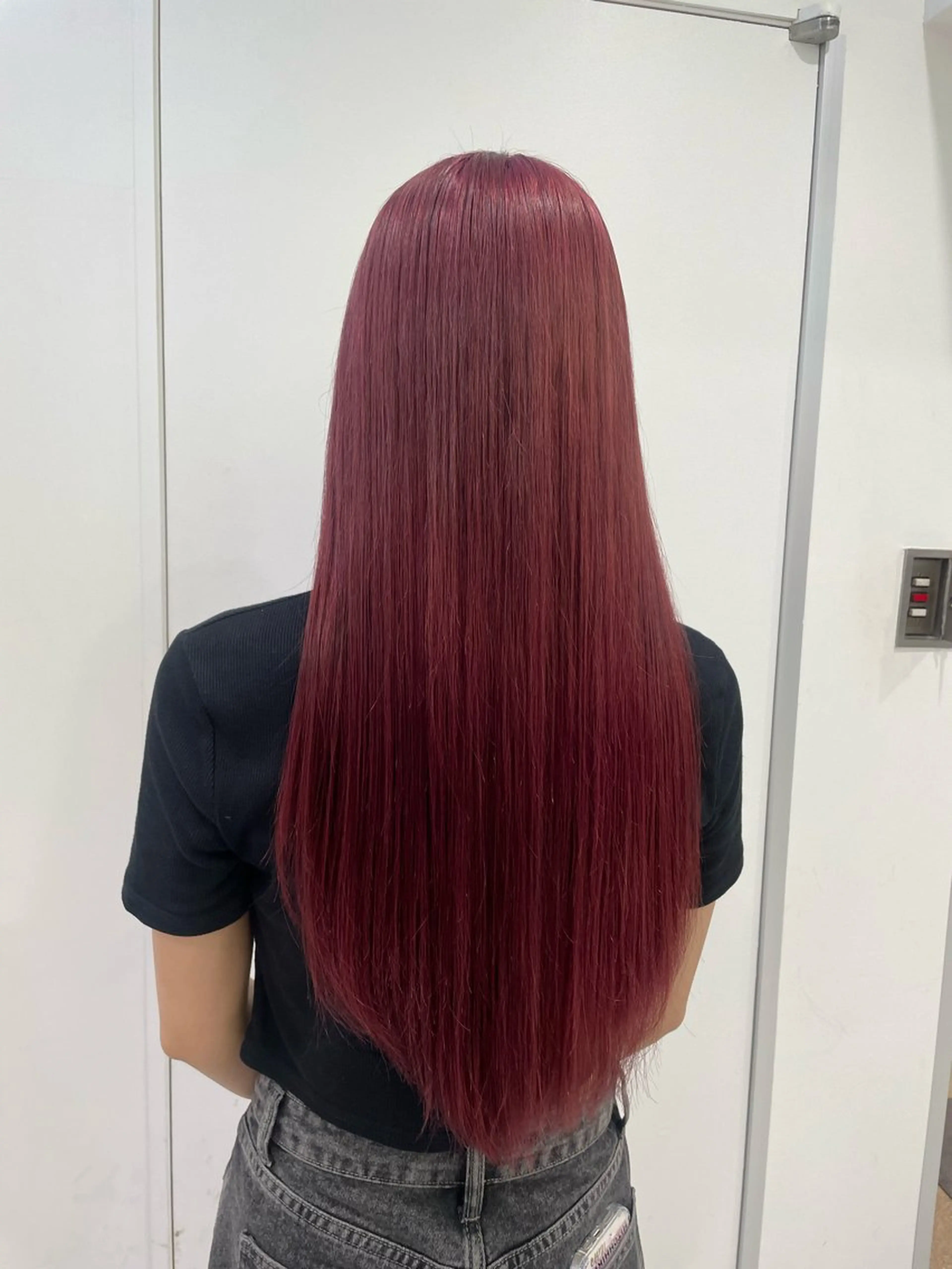 セミロング カラー ヘアカラー 大人っぽ♡上品な暖色 ♡ブリーチなし♡のヘアスタイル