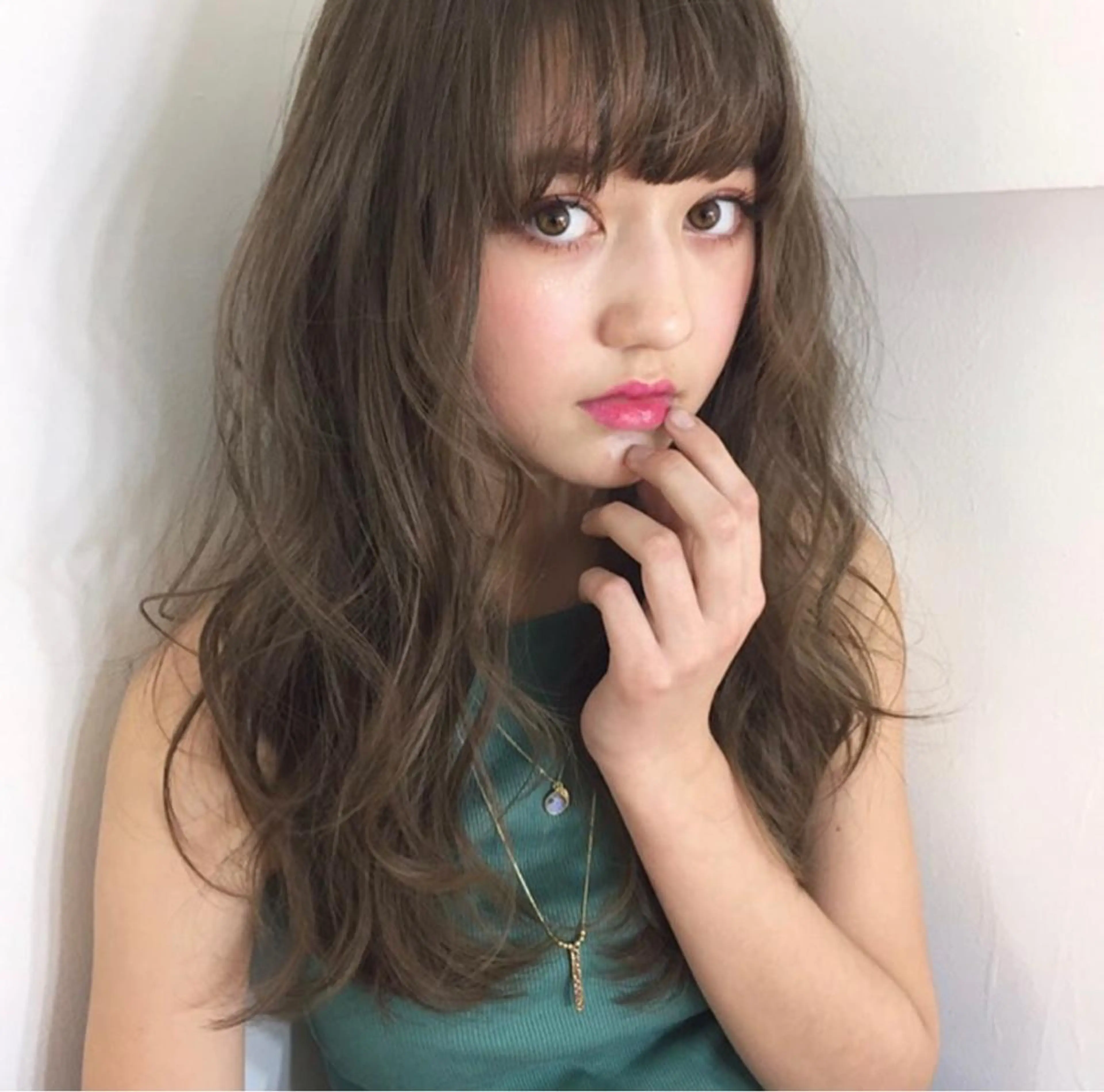 ロング カラー ヘアアレンジ hayaka todaのヘアスタイル