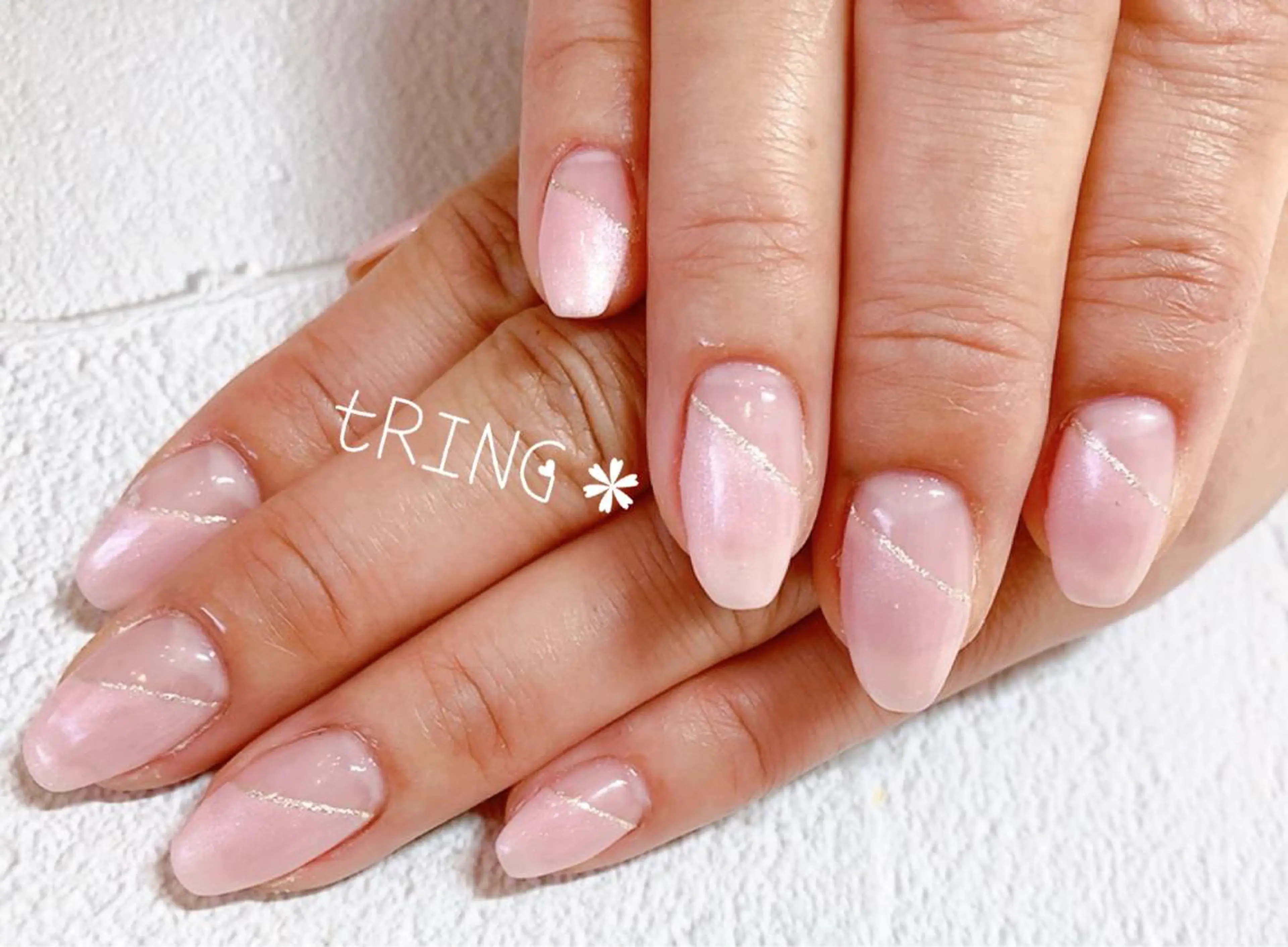 ネイル ハンドネイル tRING＊ しいの木台のネイルデザイン