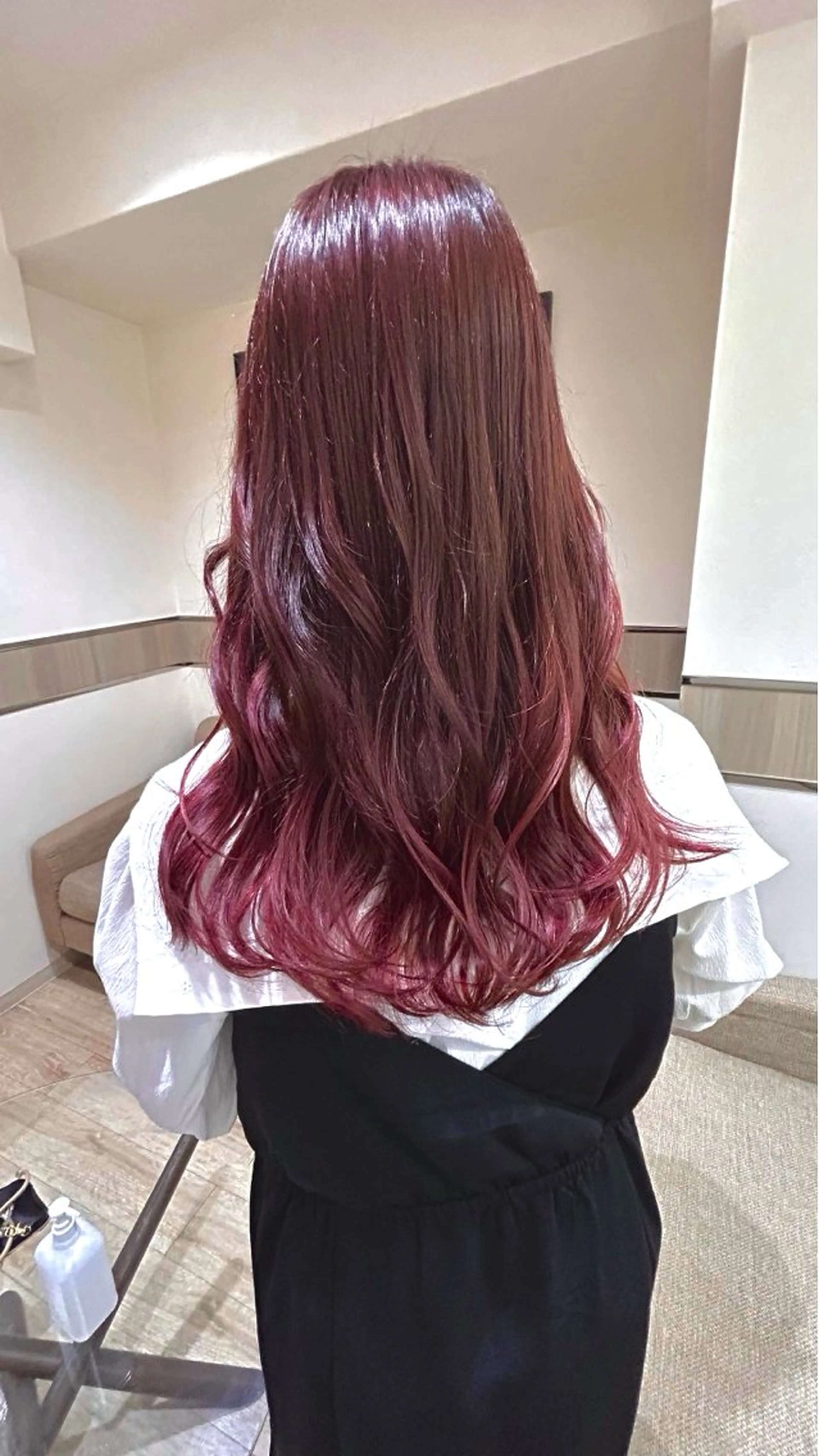 セミロング カラー ベージュカラー ブリーチ ケアブリーチ デザインカラー ダブルカラー SOYON なんば店所属・艶髪✨/似合わせ✨/ SOYON難波/直紀のヘアスタイル