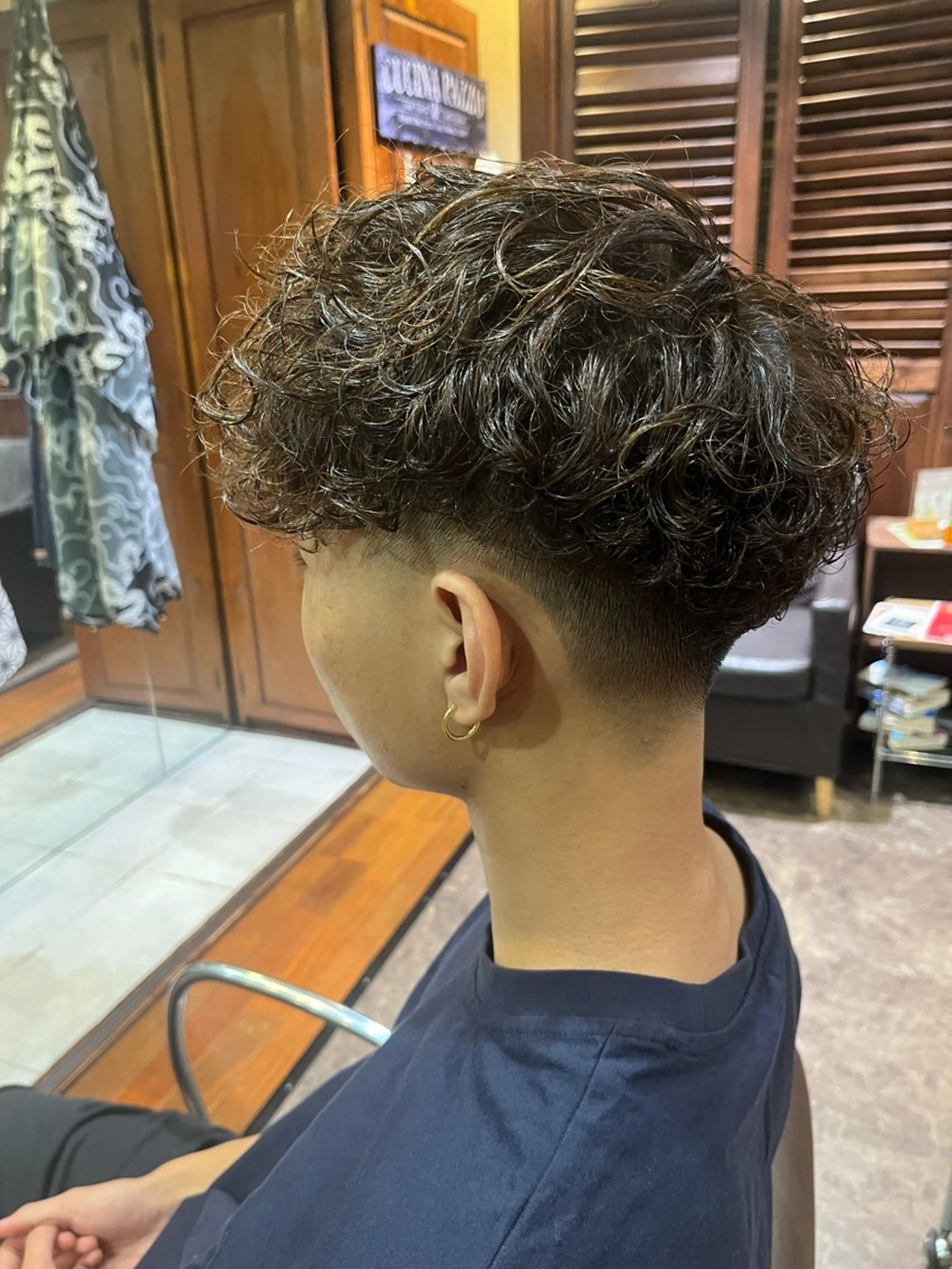 メンズ スペインカール メンズサロンLGC 店長YUSUKEのヘアスタイル