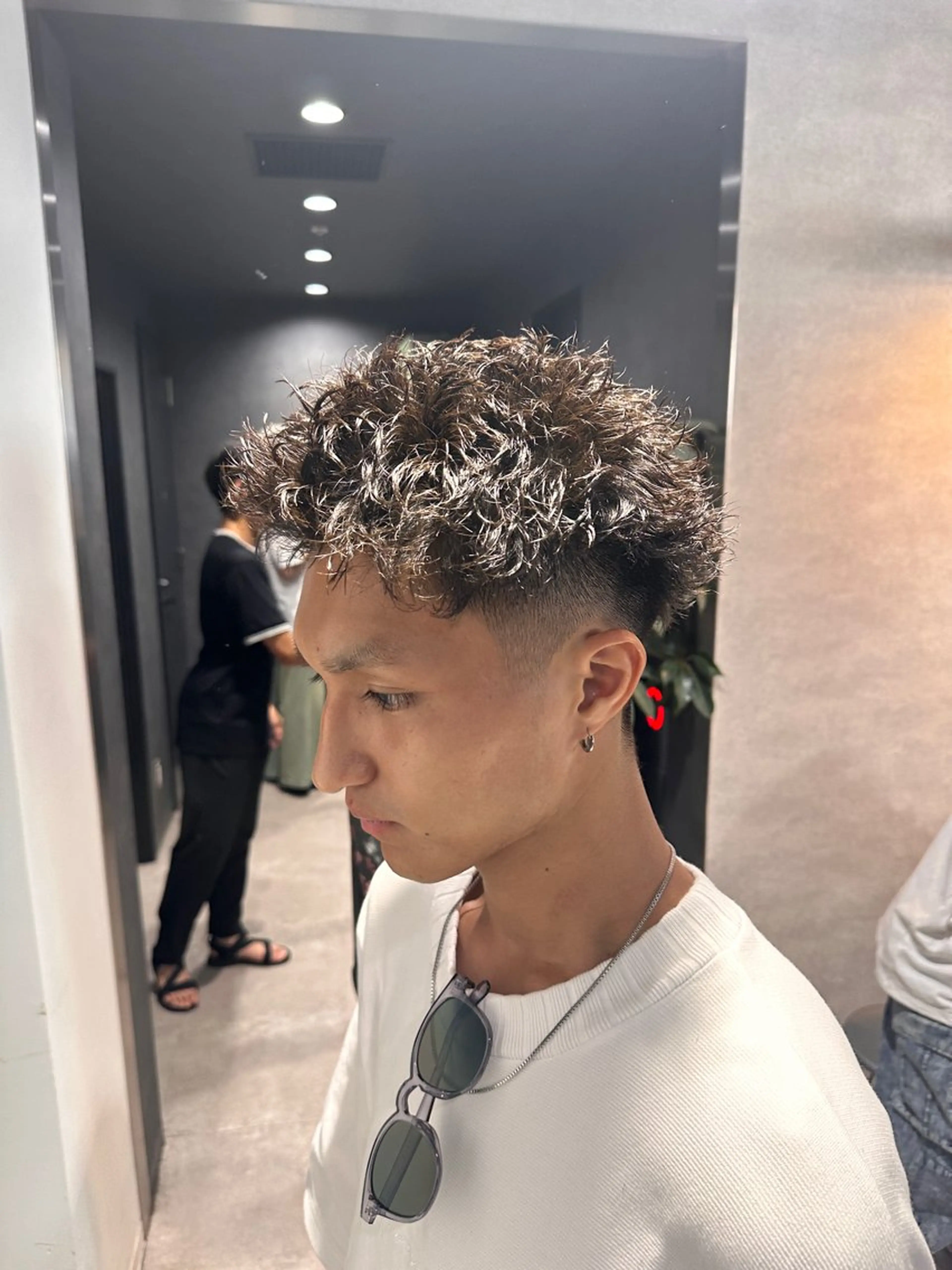 ショート パーマ メンズ 【メンズサロン】 BLUCK 横浜のヘアスタイル