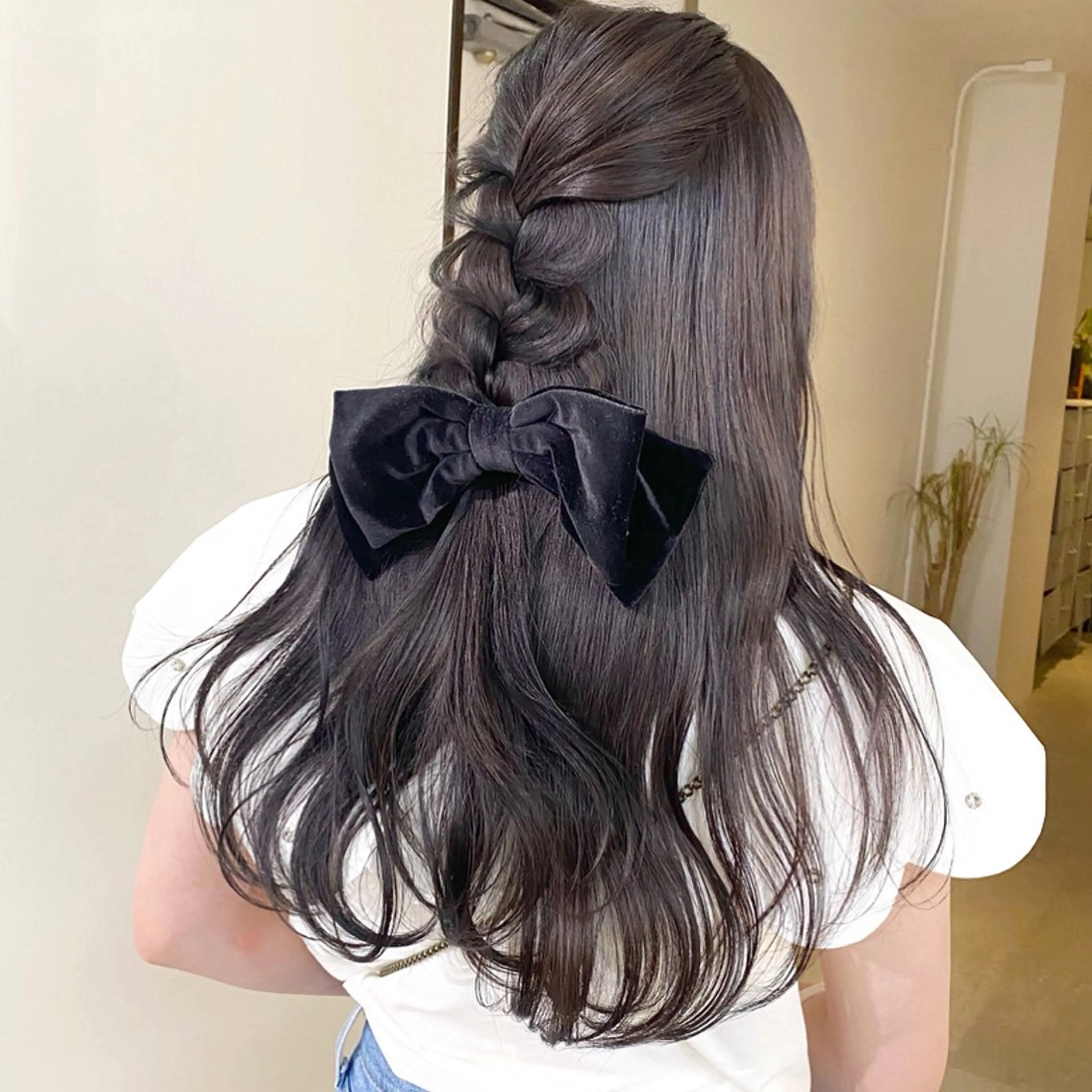 ロング カラー ブリーチ 透明感カラー ダブルカラー ラベンダーカラー ラベンダーグレー ヘアカラー mizuki/ピンク ベージュ.レイヤーのヘアスタイル