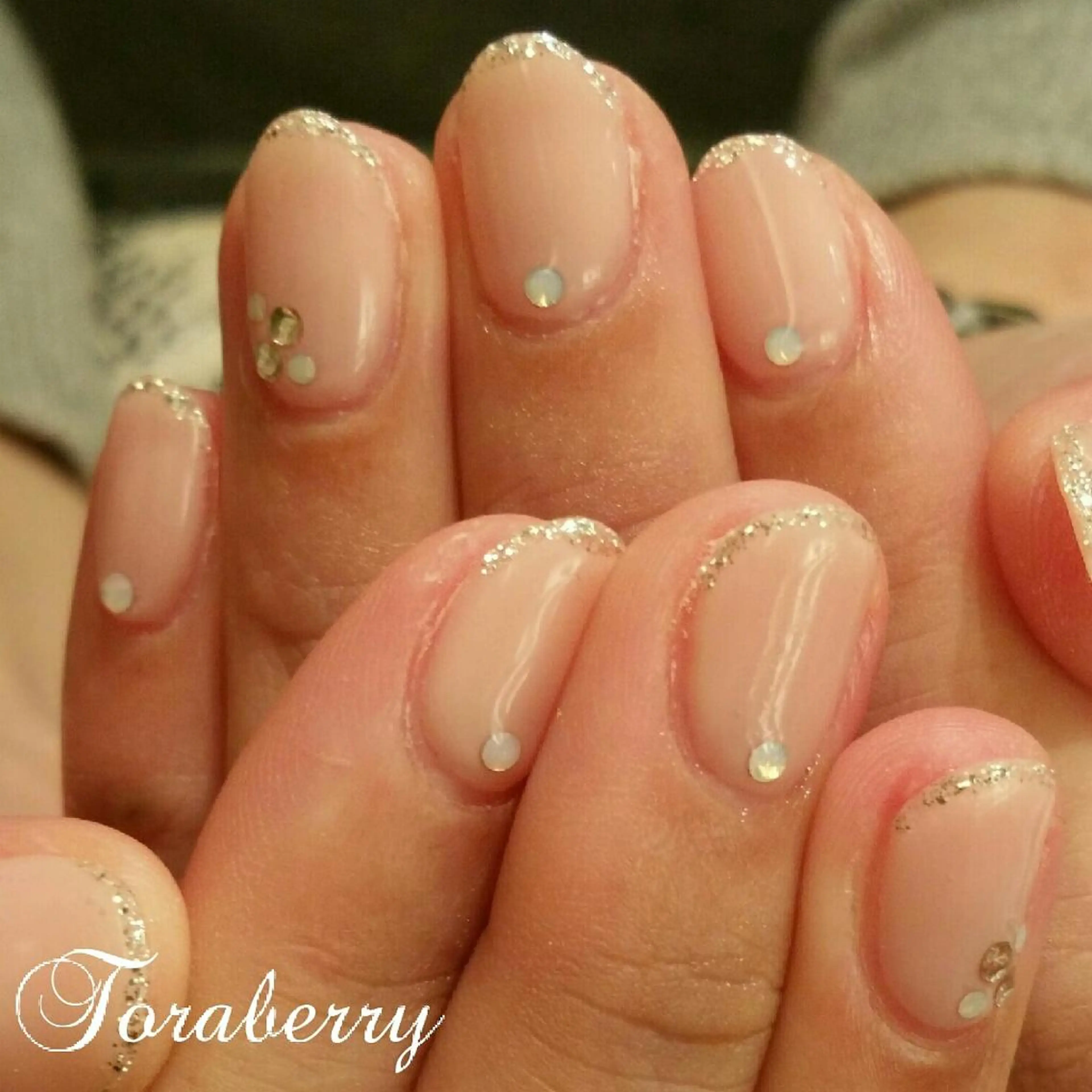 ネイル ラメ(グリッター) ネイリスト なつみのネイルデザイン