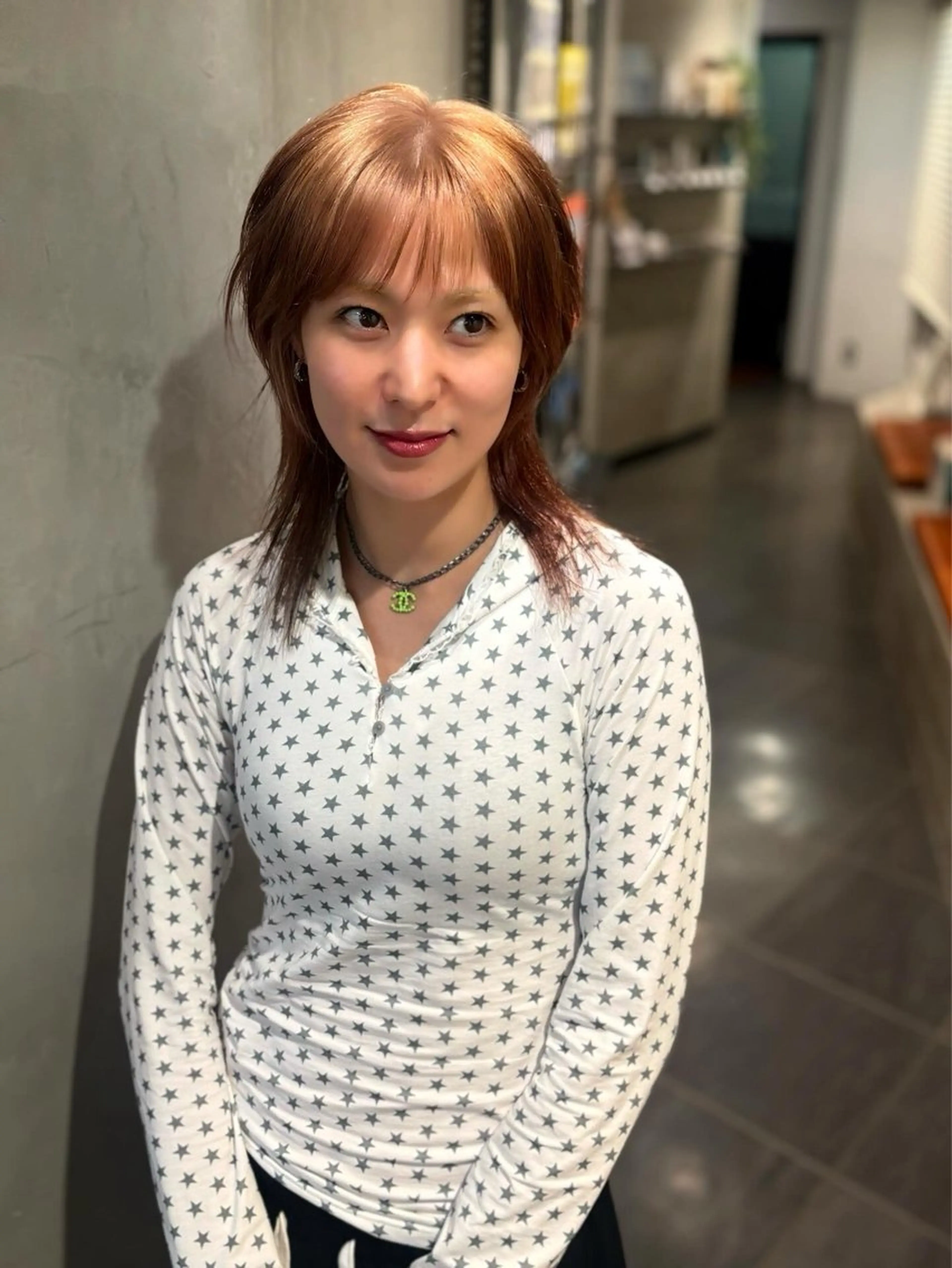 ミディアム カラー カット ヘアカラー トリートメント 優作 〜圧倒的信頼〜のヘアスタイル