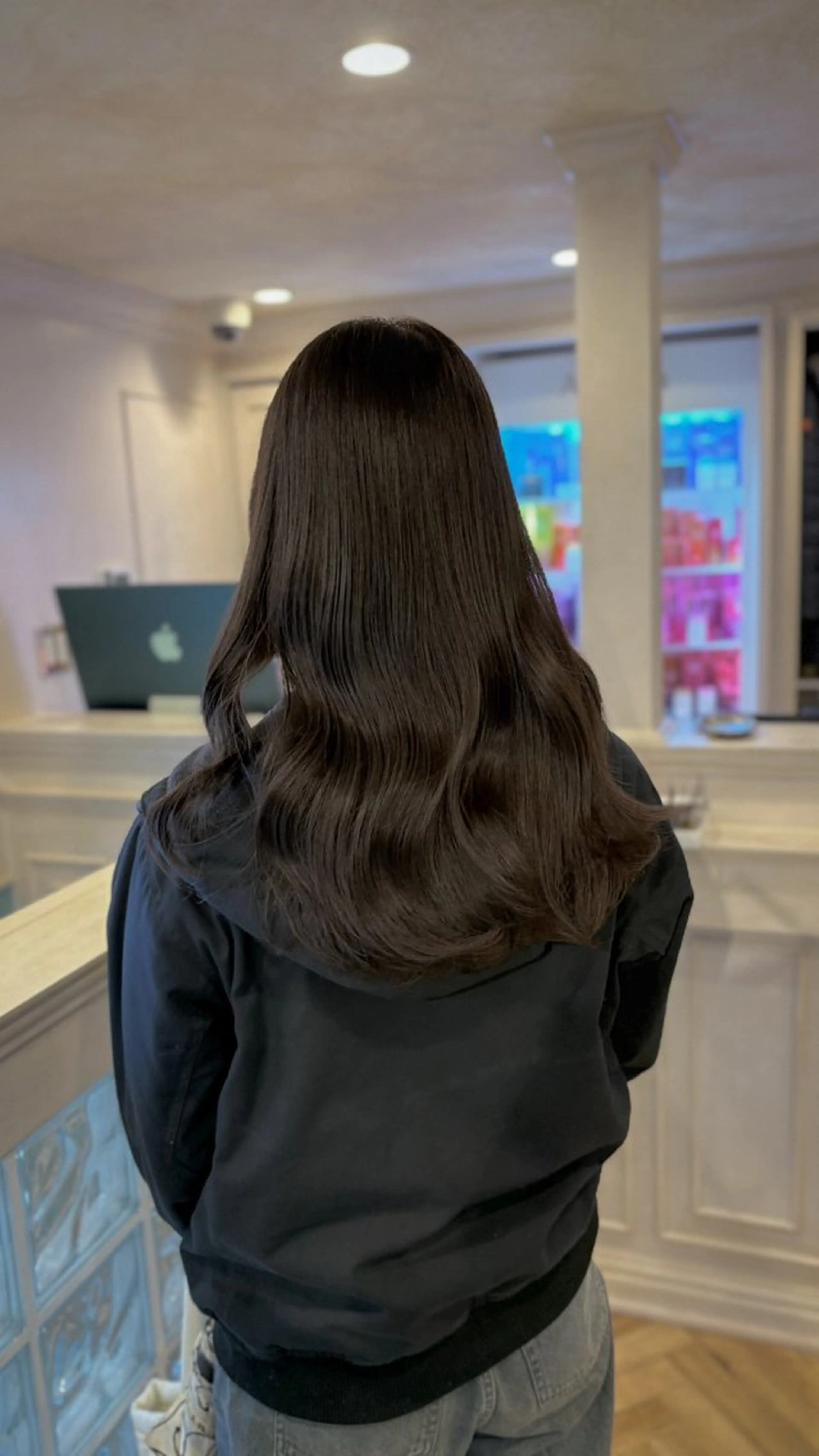 ロング カラー カット ヘアカラー トリートメント グレージュ|くすみ× 透明感|kazutoのヘアスタイル