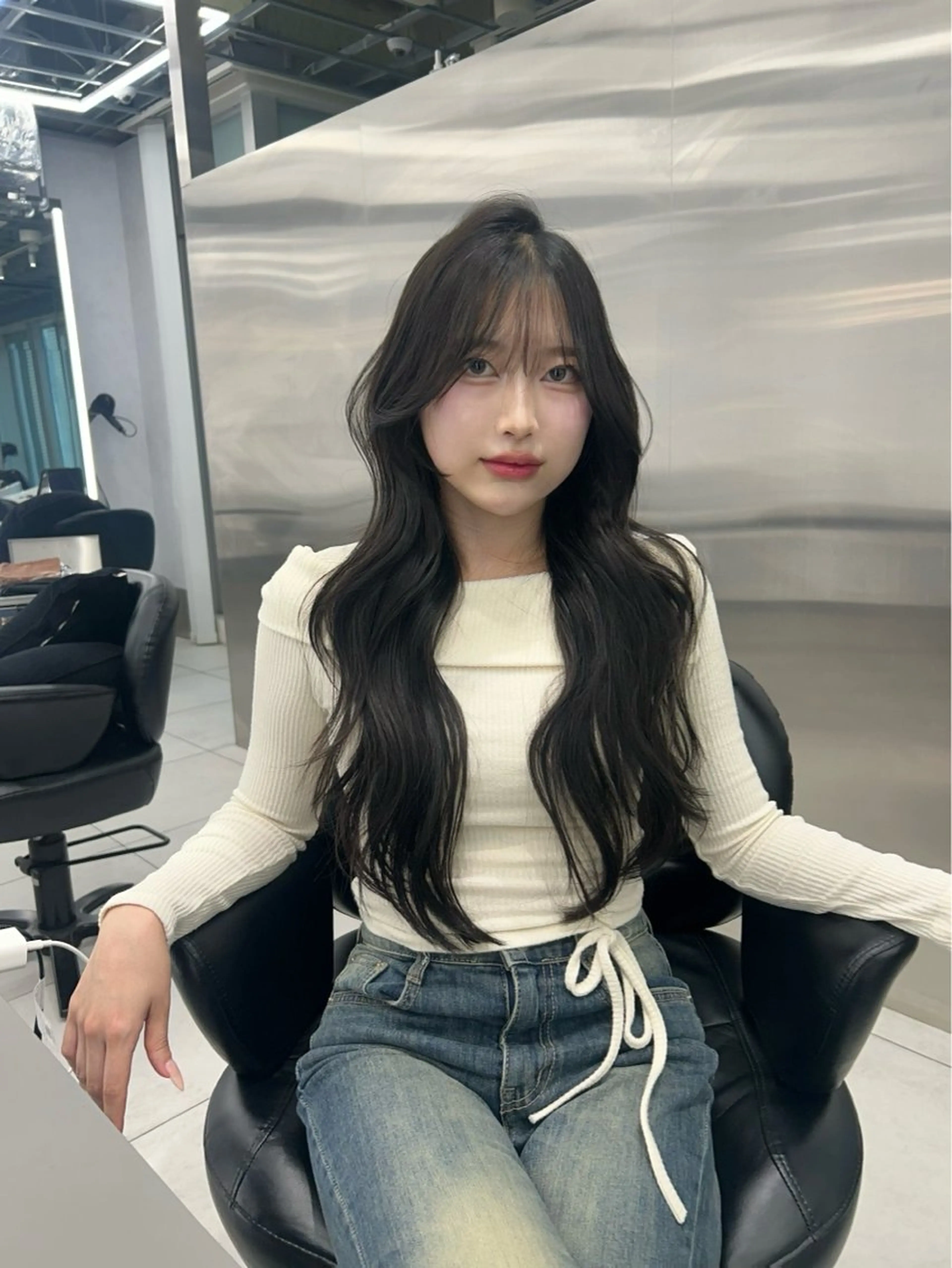 ロング ヘアカラー トリートメント 銀座/韓国ヘア🤍 レイヤーAYUMIのヘアスタイル