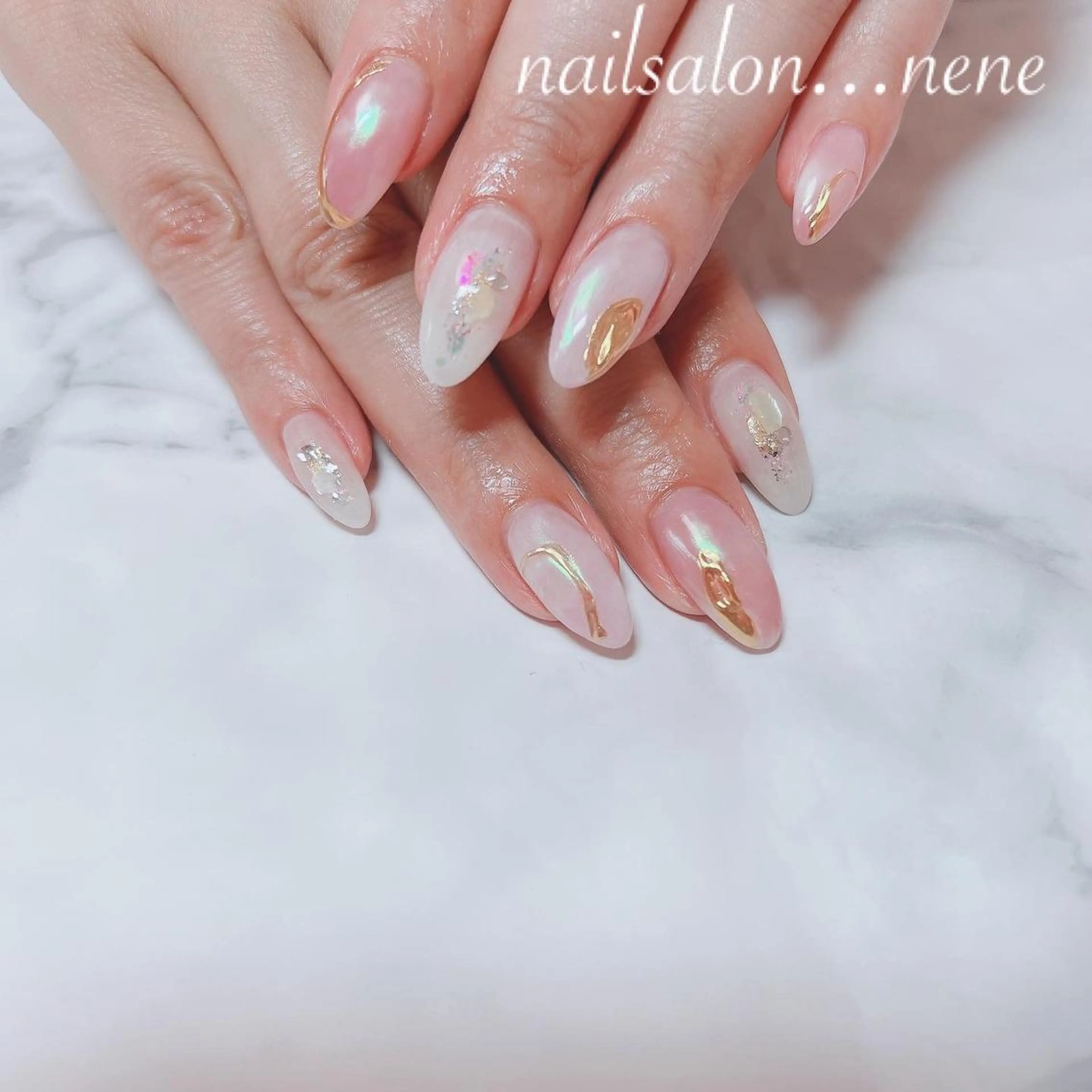 ネイル ニュアンスネイル nailsalon ...neneのネイルデザイン