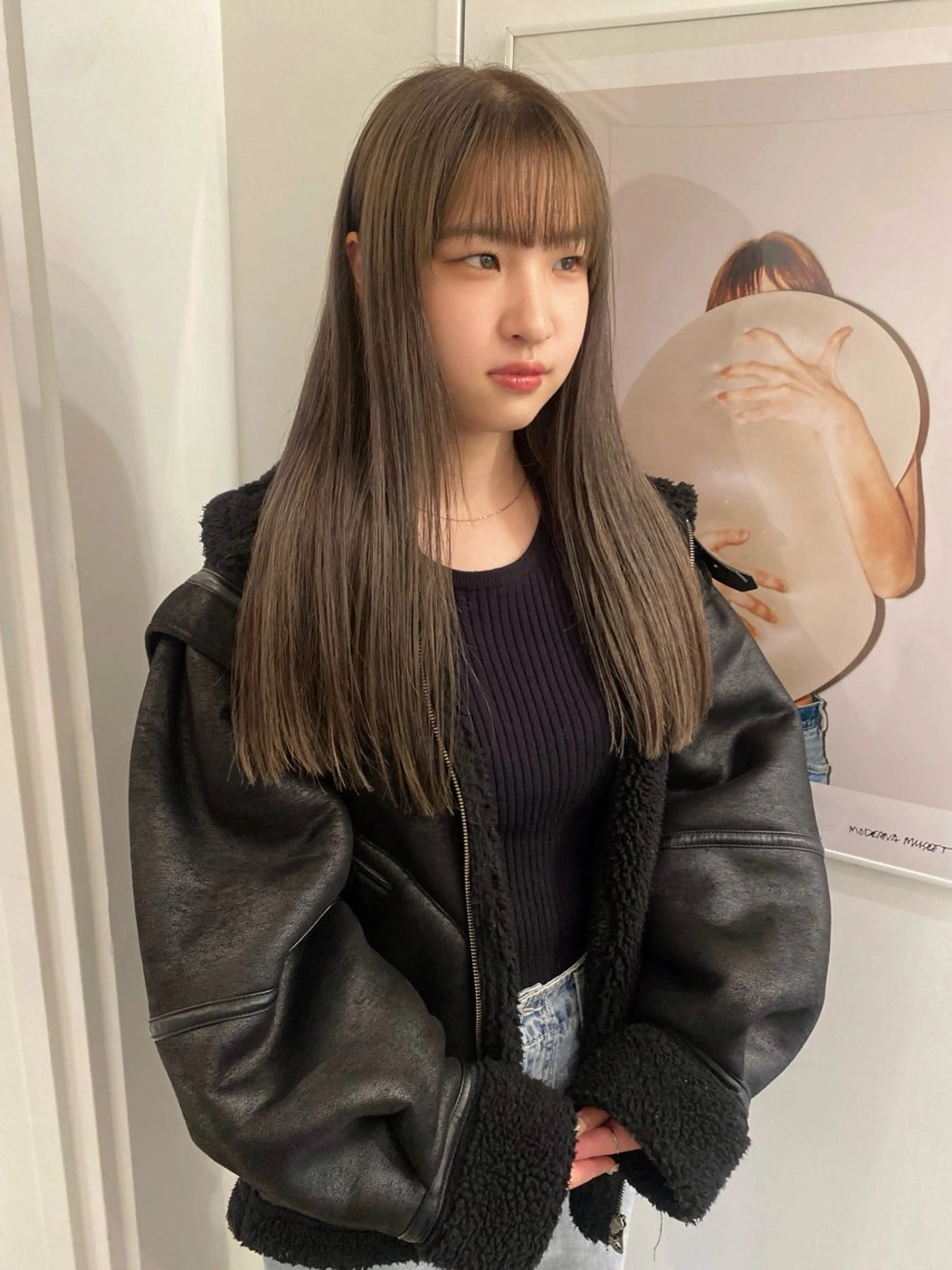 ロング カラー カット ヘアカラー riria/ボブ /ブラウンカラー🎀のヘアスタイル