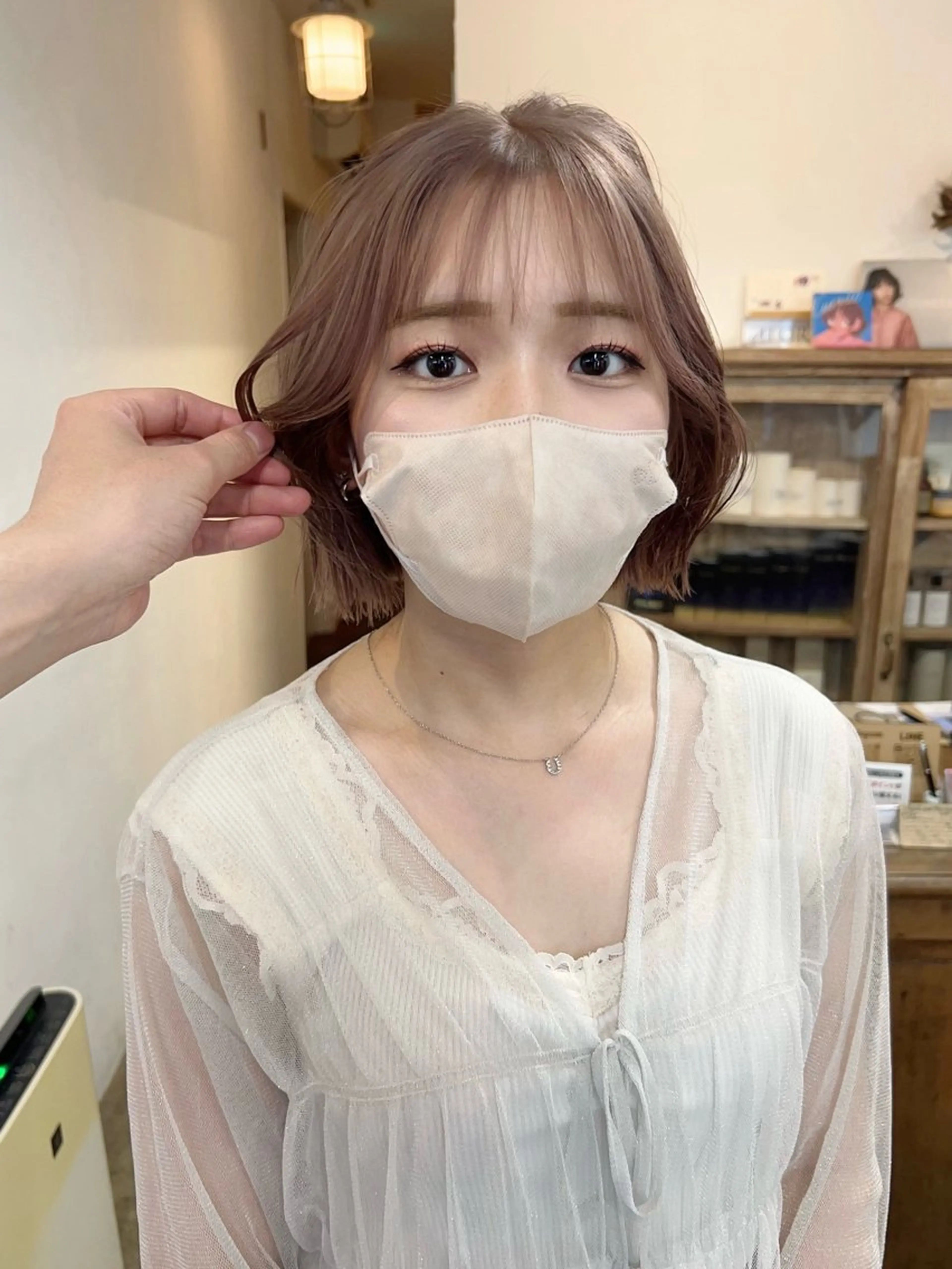 ショート カット ヘアカラー トリートメント 韓国レイヤー/ハイ トーン/優太のヘアスタイル