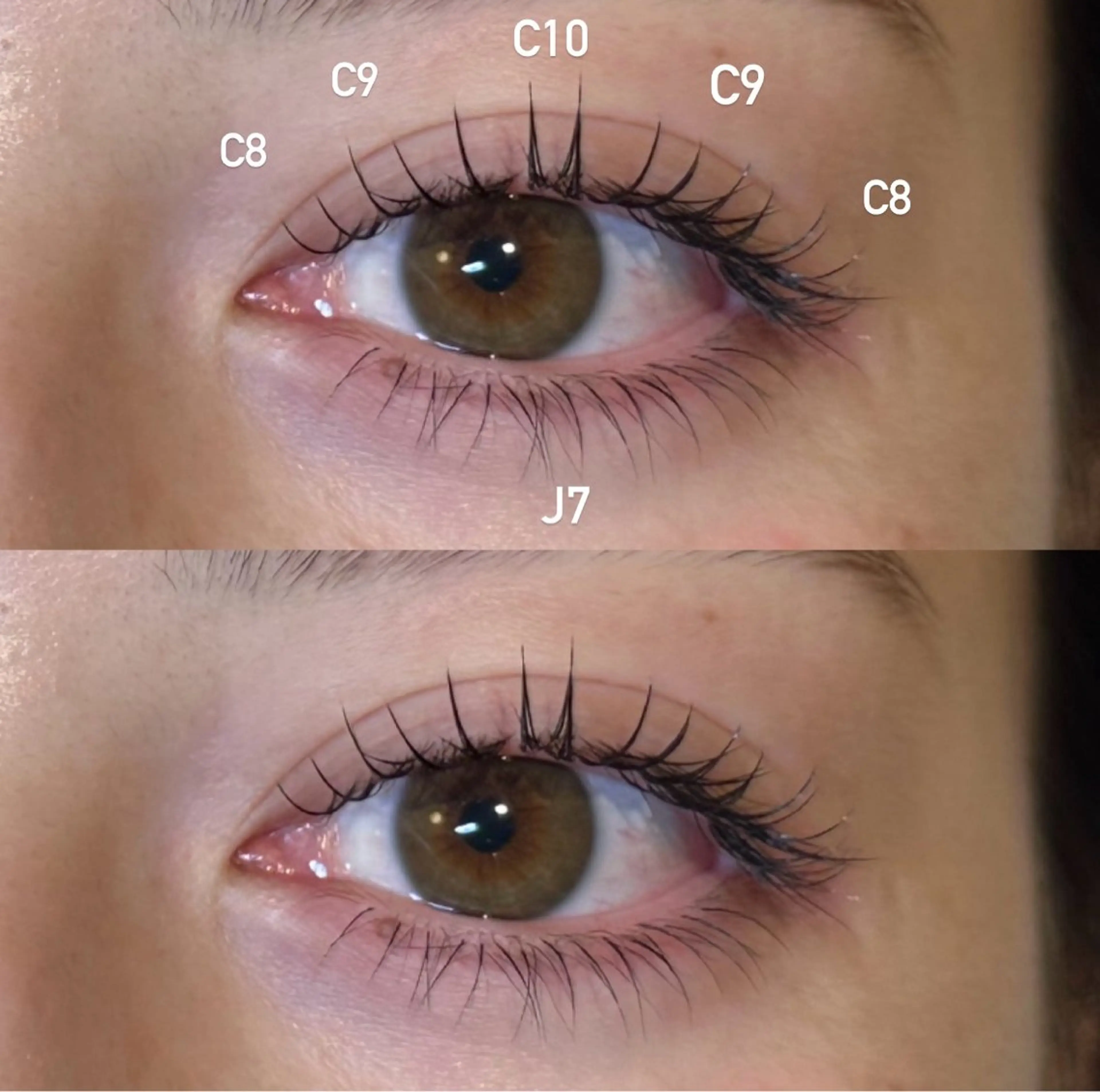 マツエク・マツパ マツエク NORA hinataのマツエク・マツパデザイン