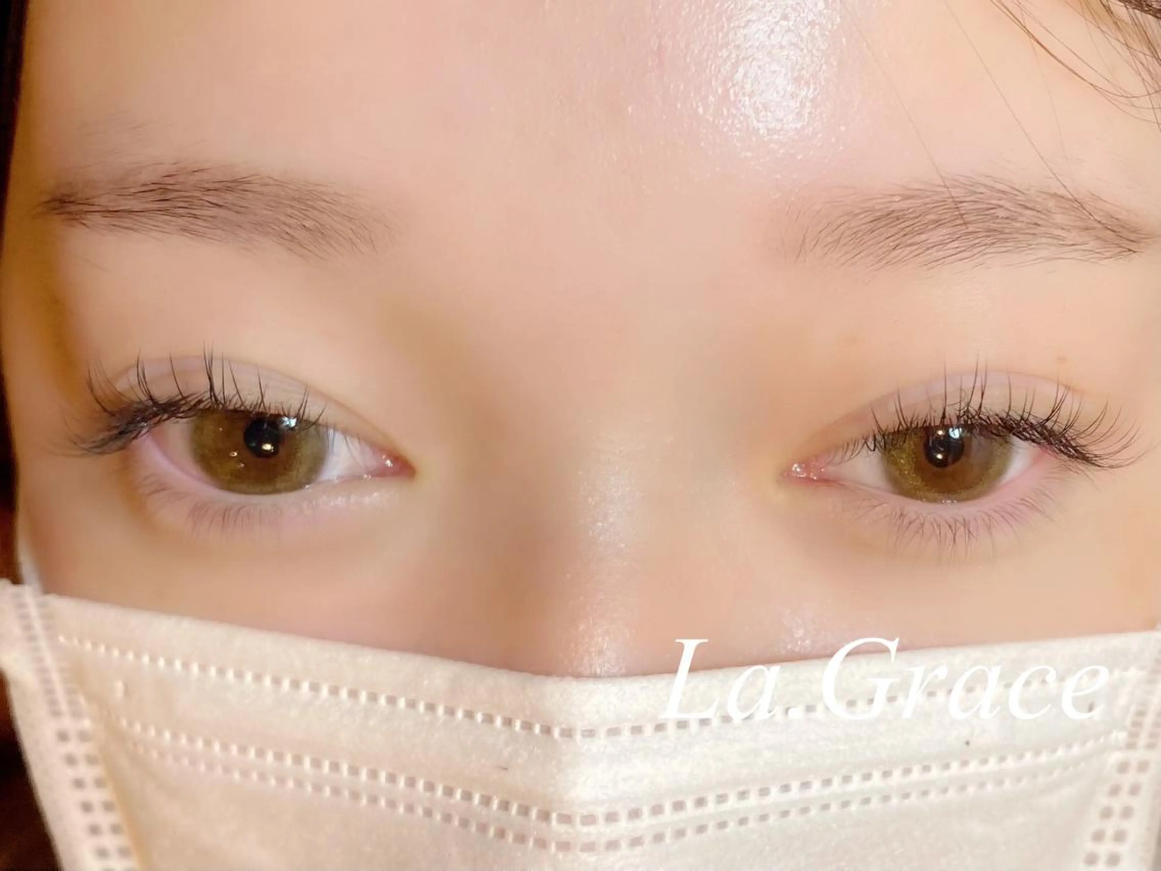 マツエク・マツパ Cカール フラットラッシュ La.Grace所属・ラグラース La.Graceのマツエク・マツパデザイン