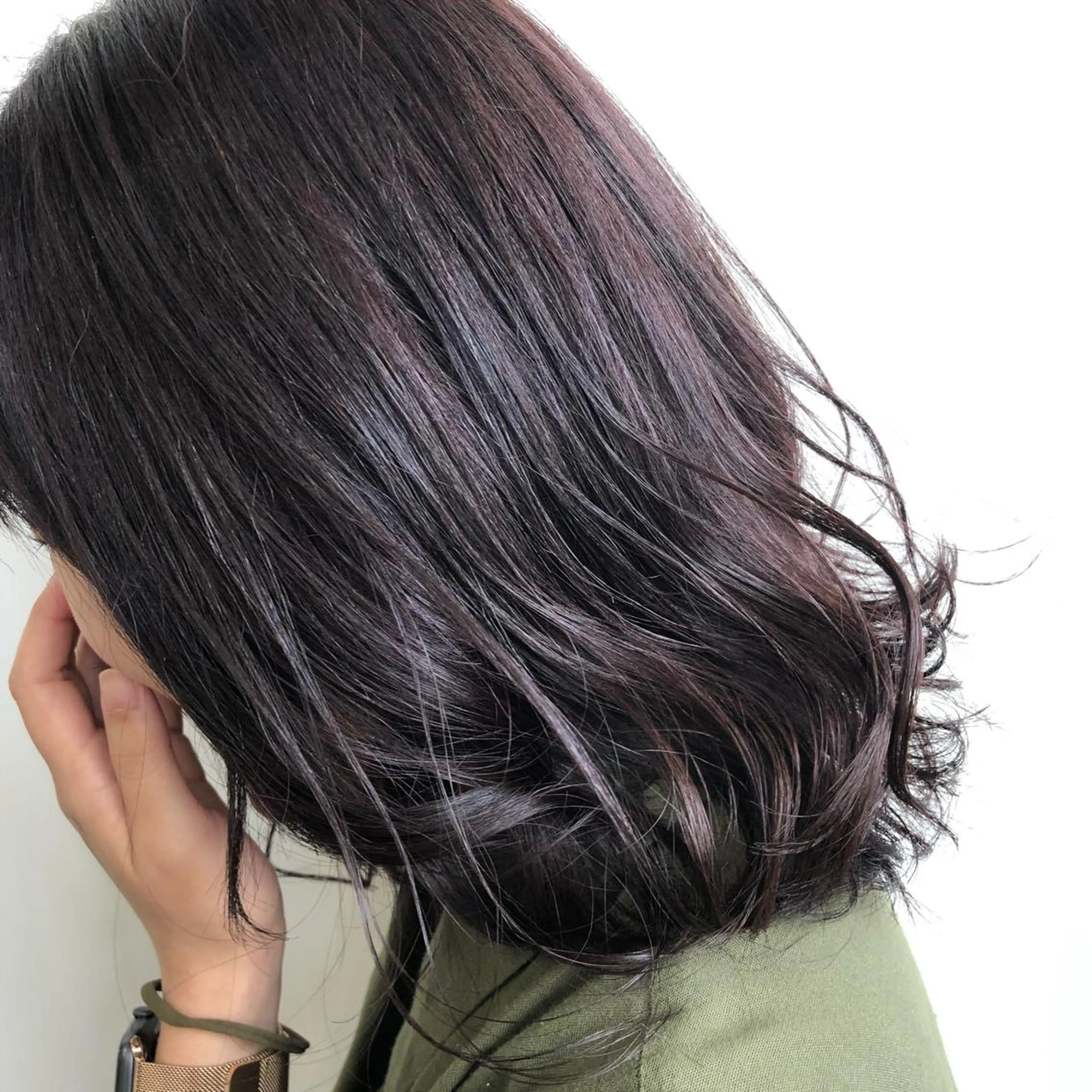 ミディアム カラー roan多々良店所属・mizuki roan多々良店のヘアスタイル