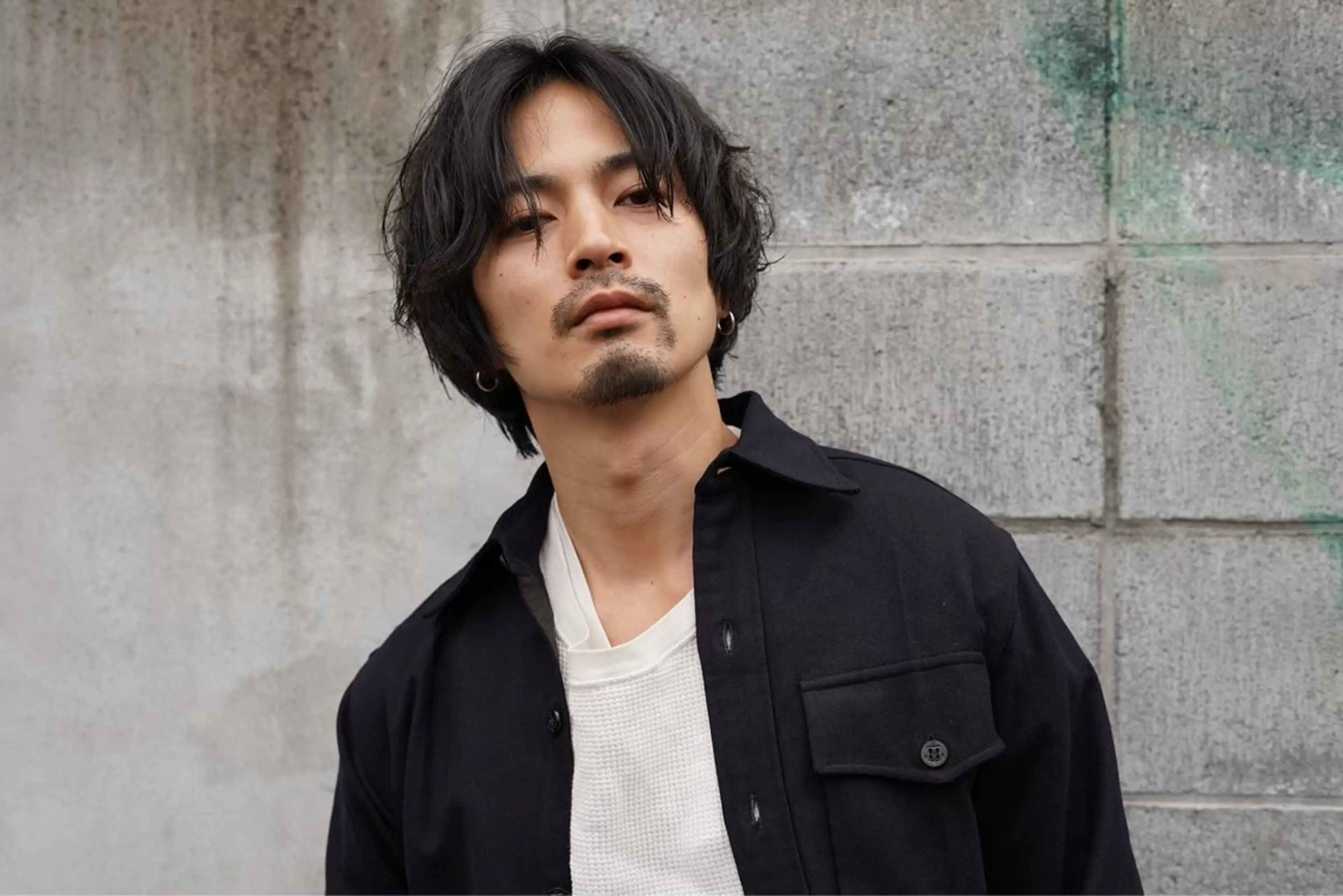 ショート カラー パーマ メンズ キッズ メンズパーマ ニュアンスパーマ 栄💗メンズパーマ｜ ハイトーン｜haruのヘアスタイル