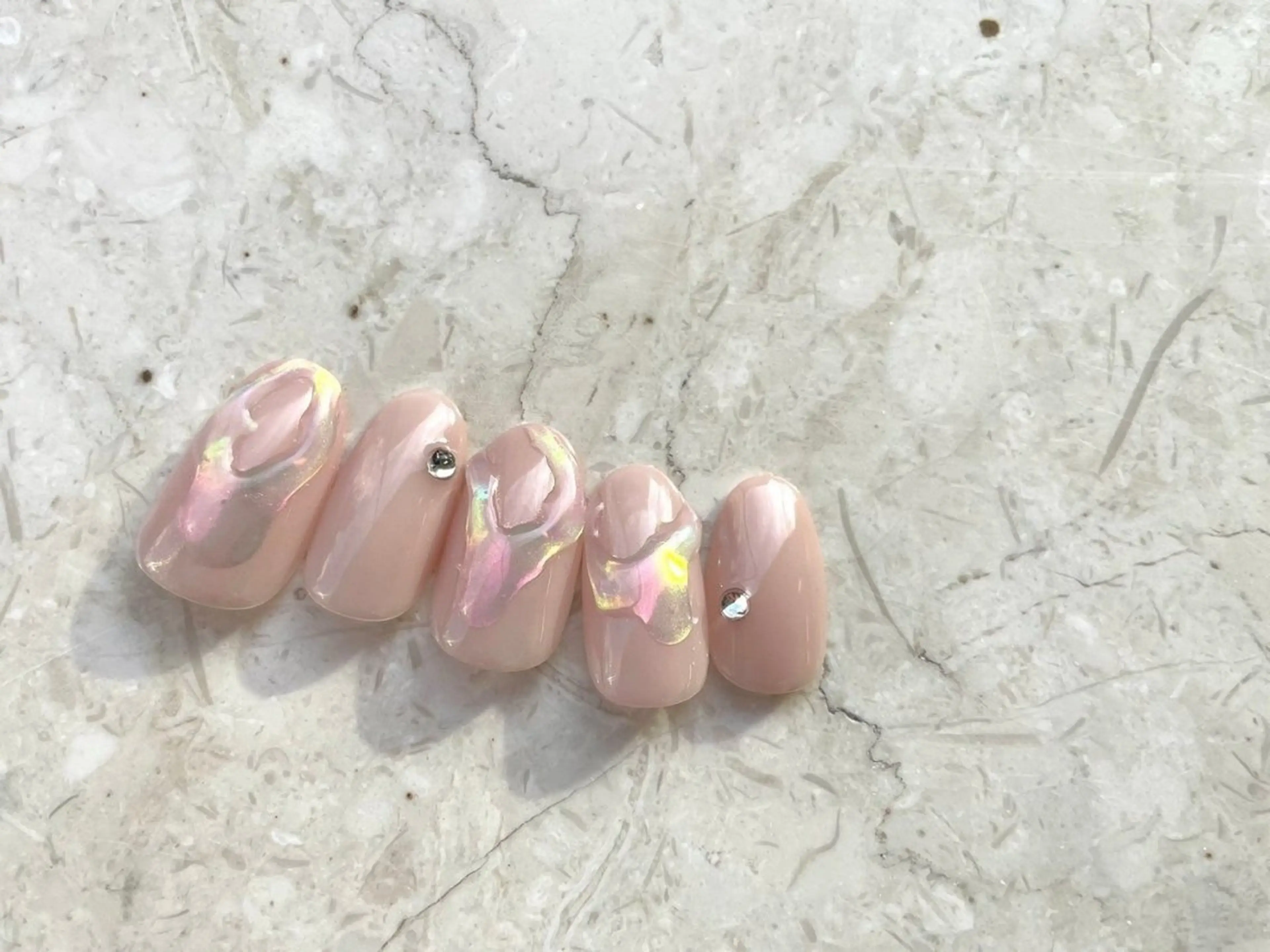 ネイル ⭐︎休業中の練習⭐︎ JNA認定講師髙橋のネイルデザイン