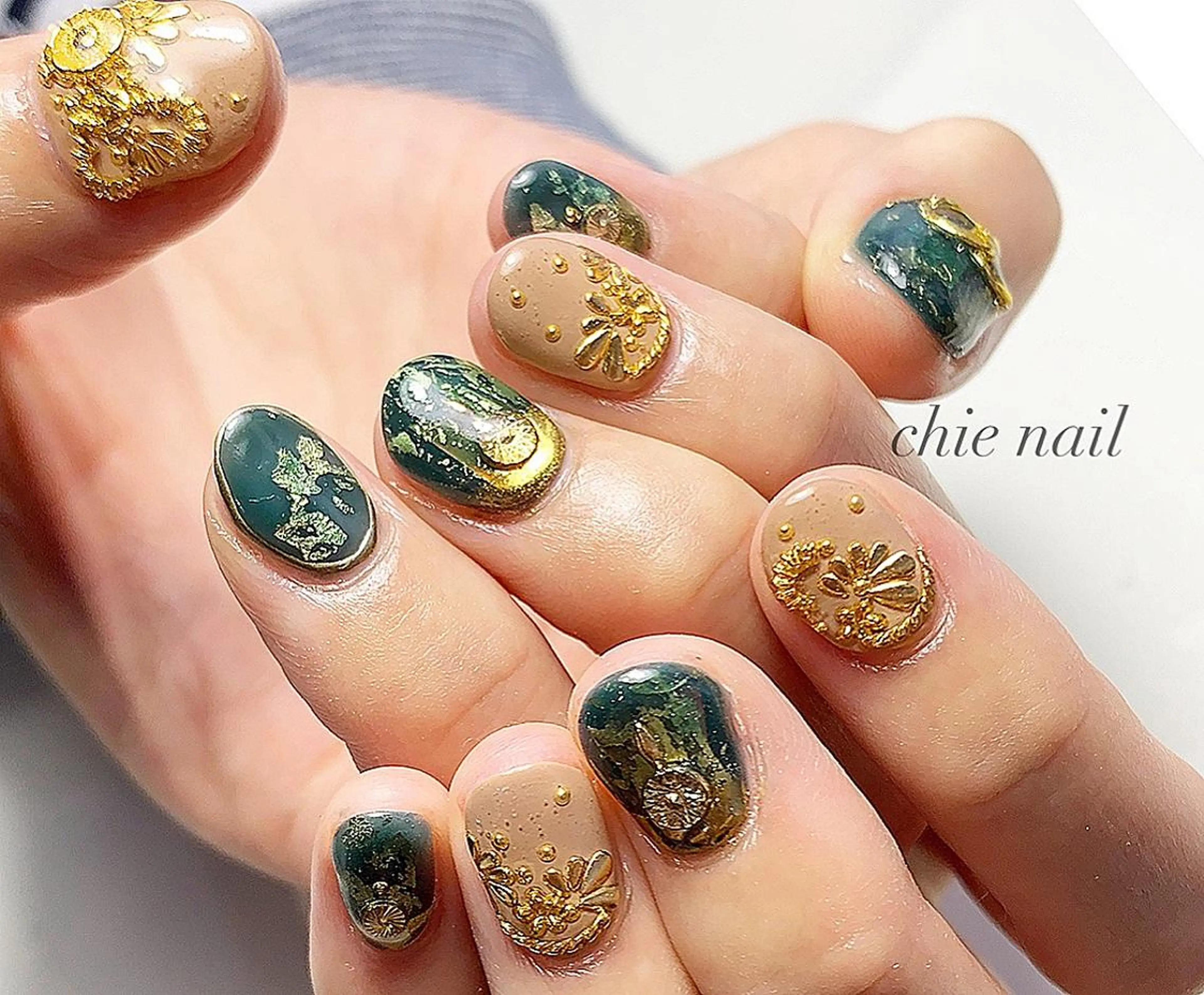 ネイル ハンドネイル 森ノ宮❤︎ chieのネイルデザイン