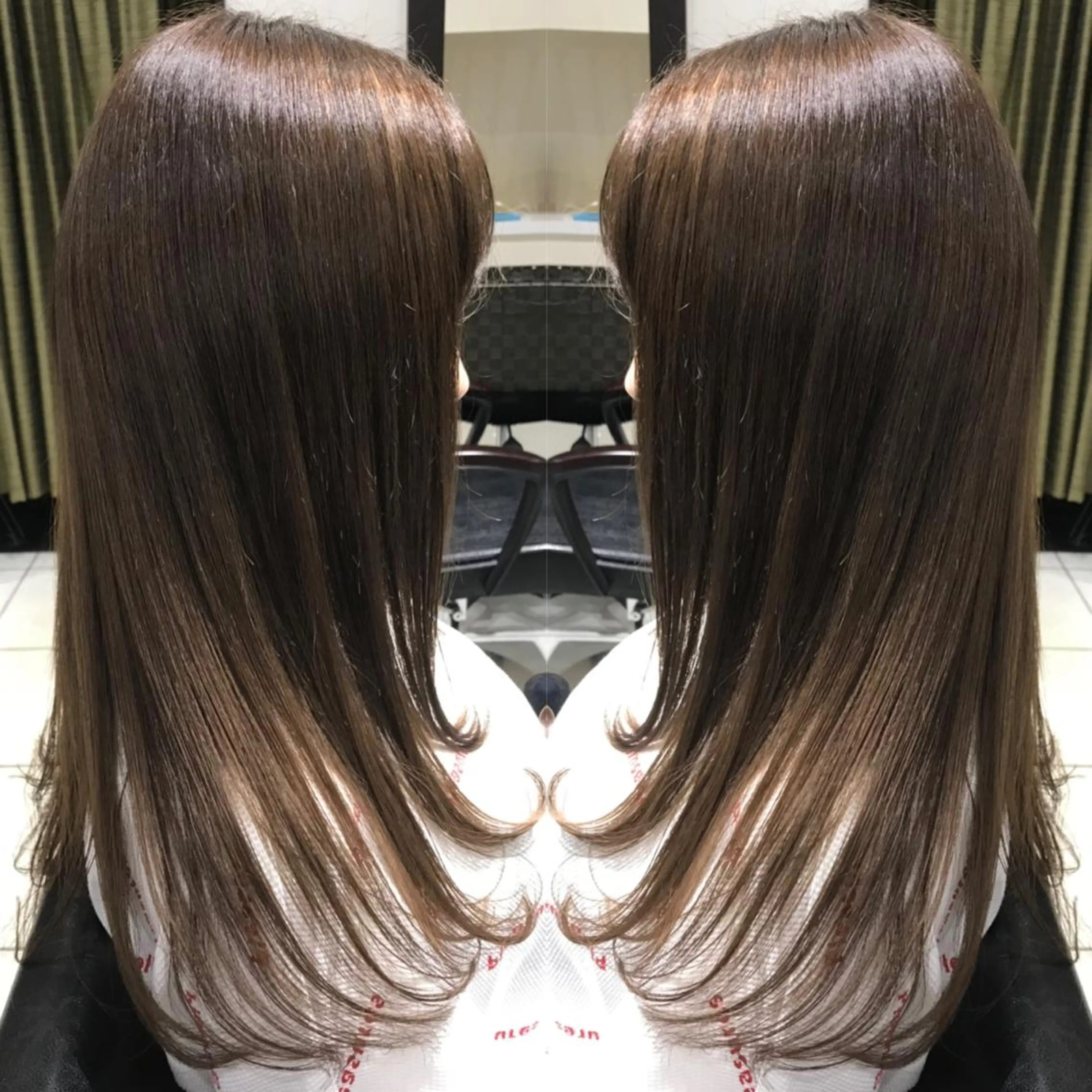 セミロング カラー ヘアアレンジ ヘアカラー トリートメント ヘッドスパ 池袋艶髪職人🌈😇 ✨店長✨小林優太✨のヘアスタイル