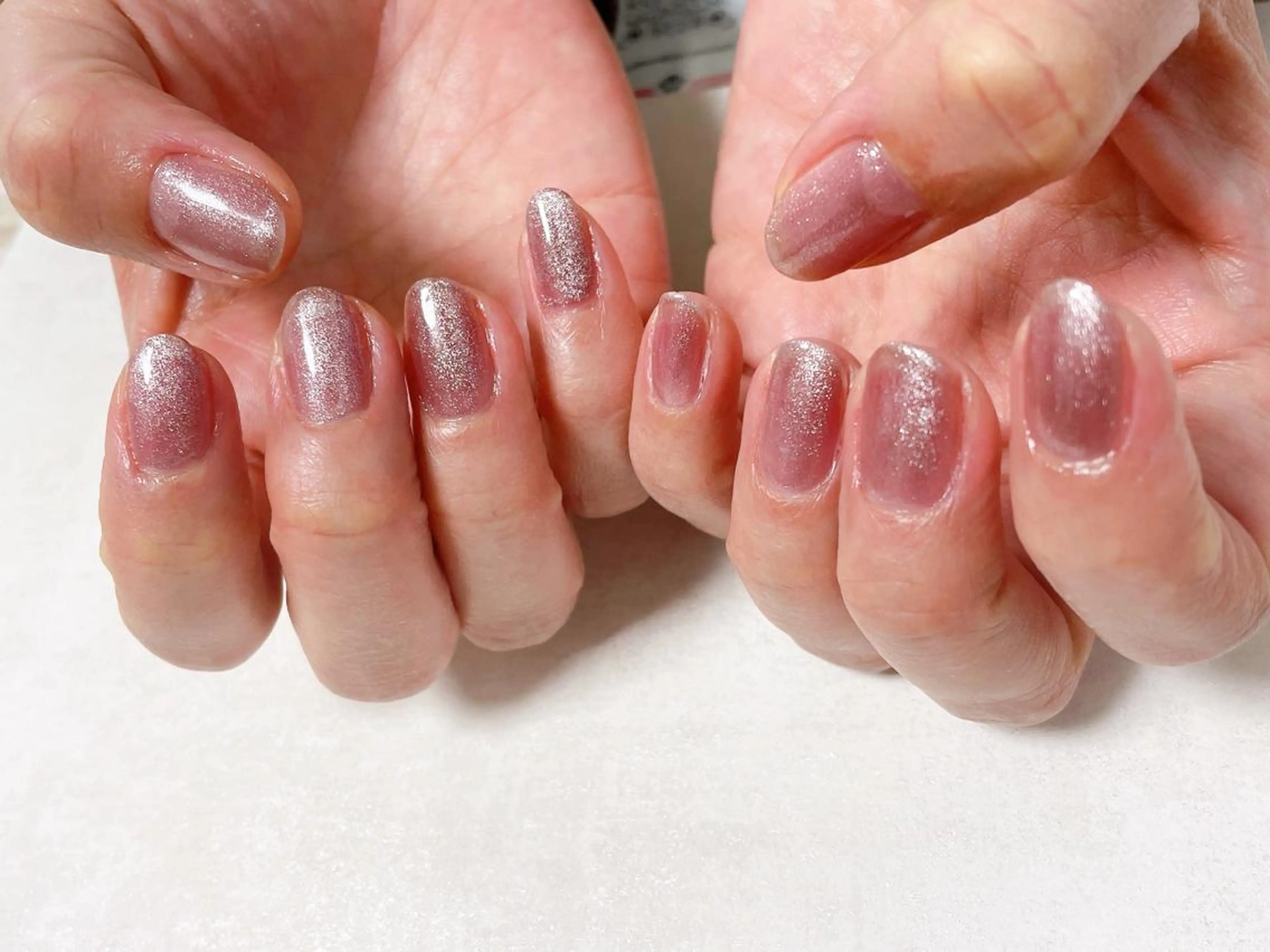 ネイル オーロラネイル フラワーネイル フットネイル フレンチネイル ジェルネイル ハンドネイル Mogu nail 二子玉川のネイルデザイン