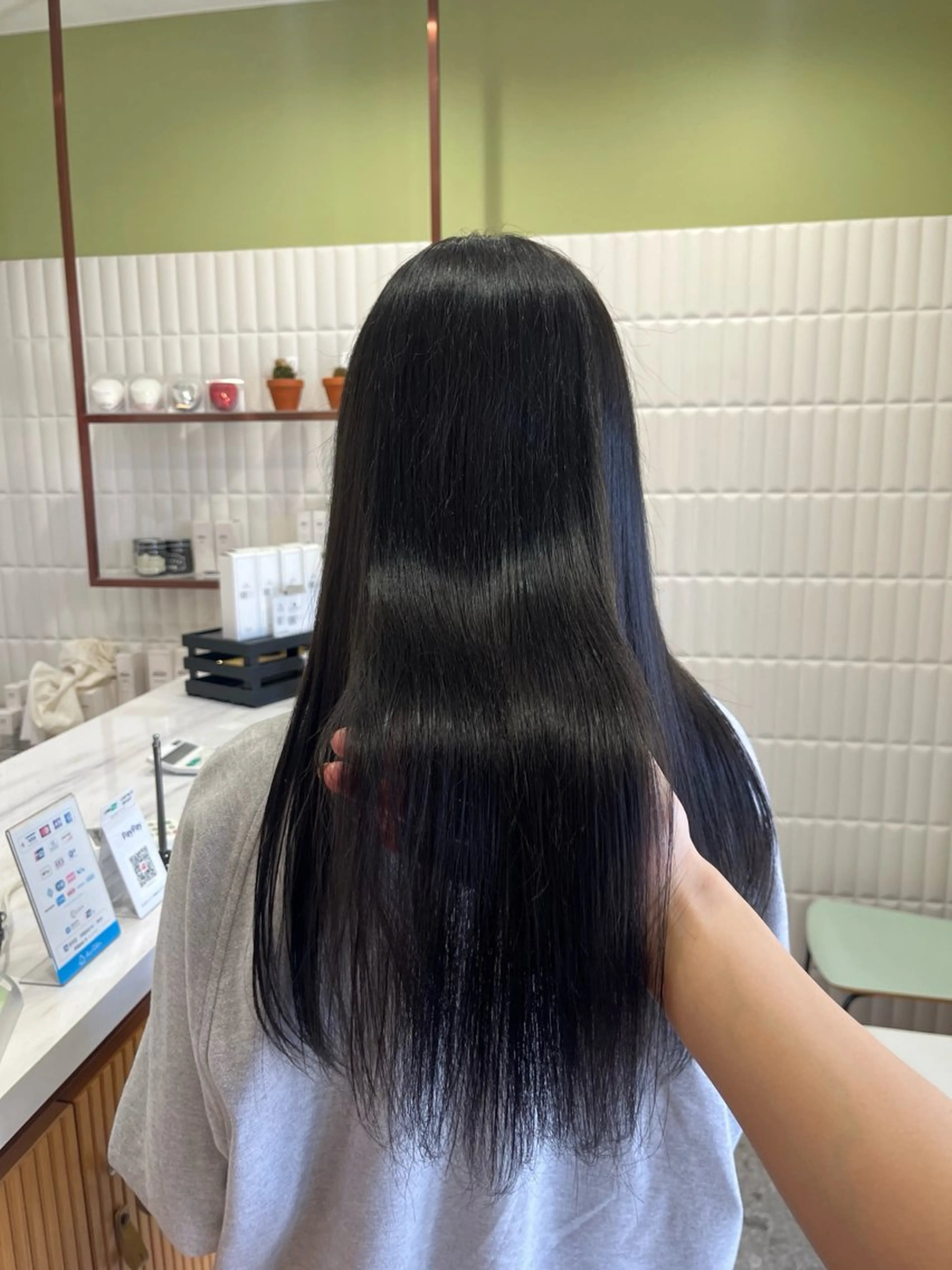 セミロング カラー 番匠 海遊のヘアスタイル