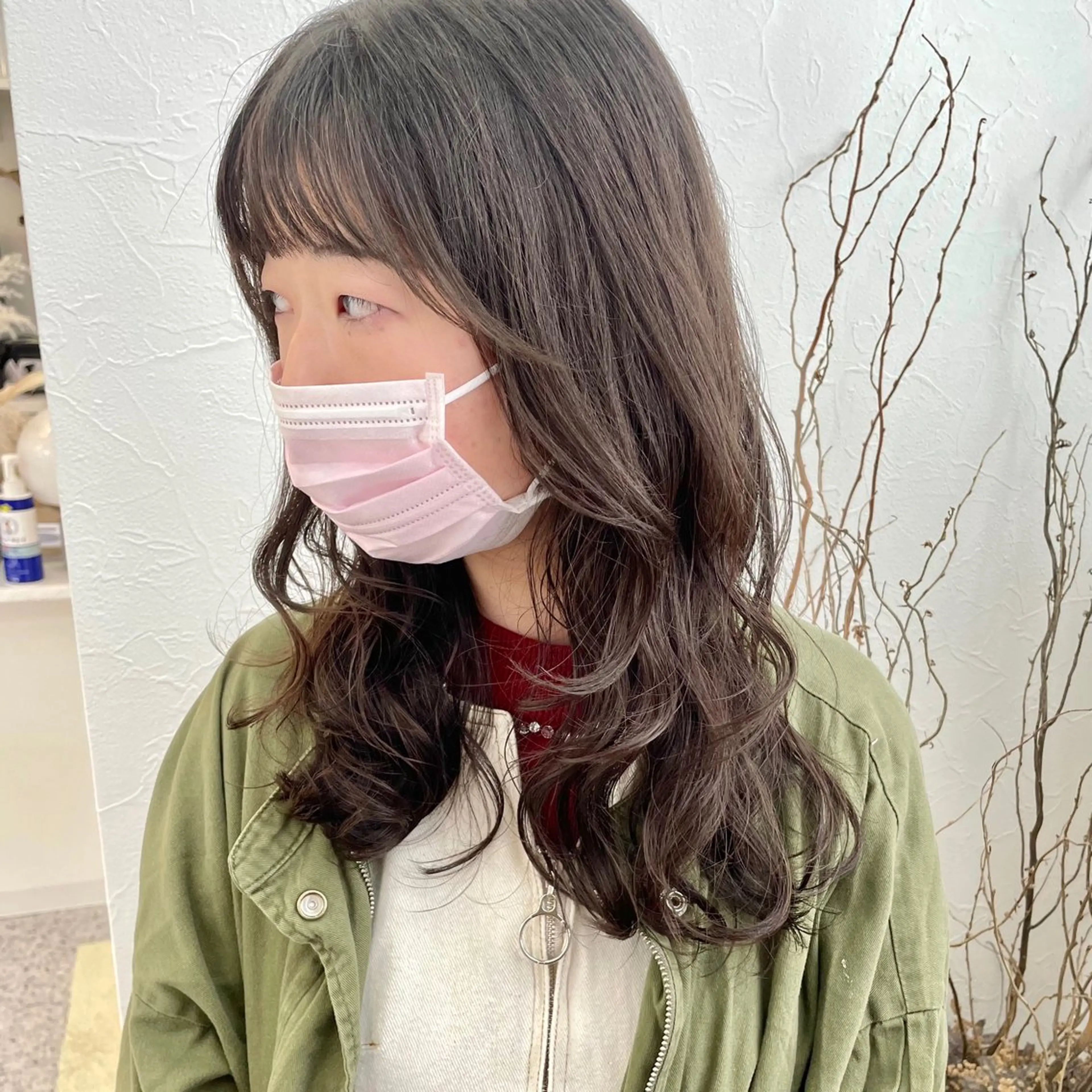 ロング パーマ デジタルパーマ カット パーマ トリートメント YUKO/ 似合わせ韓国風パーマのヘアスタイル