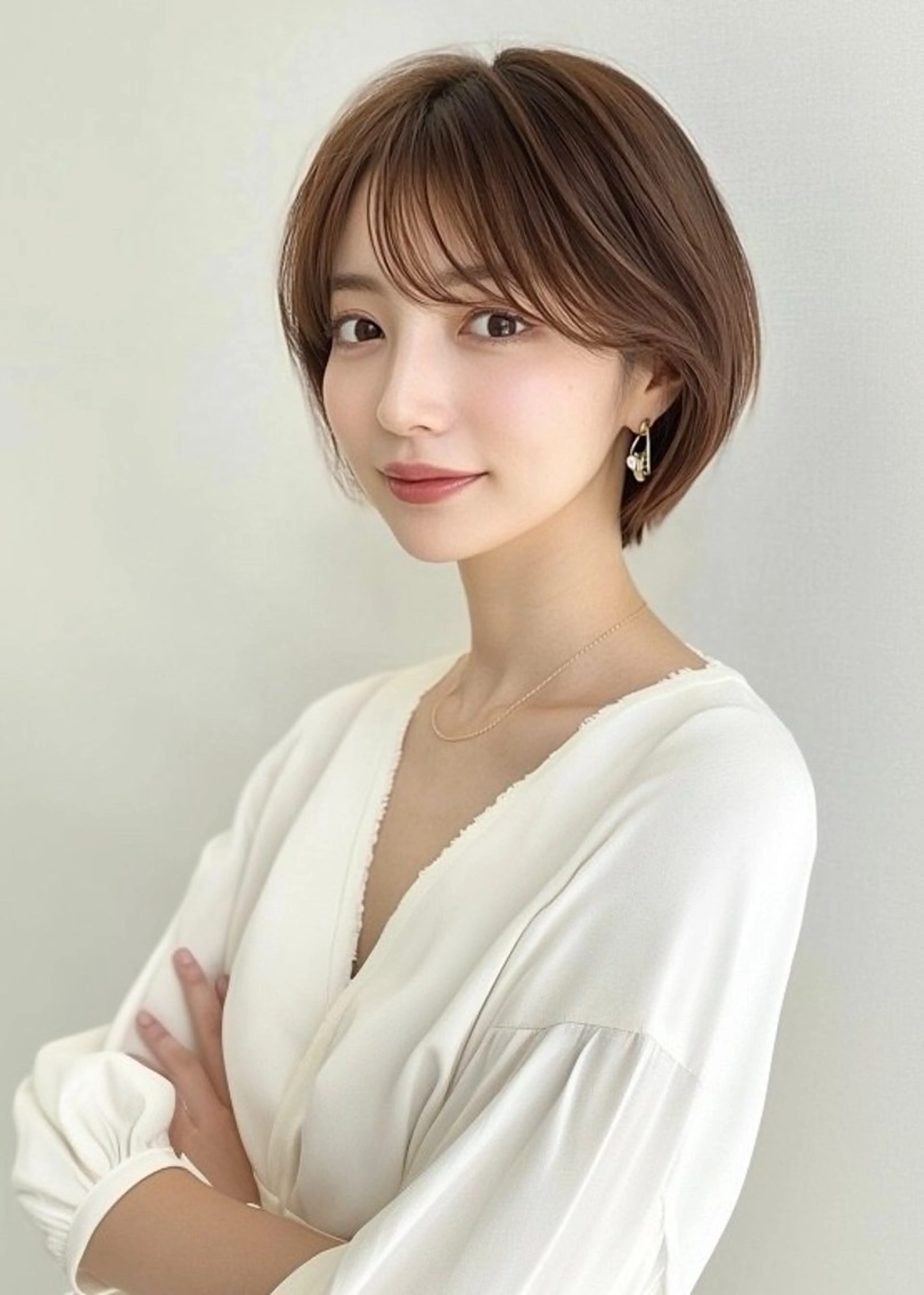 ショート 🫧似合わせショート ゴヤ🫧のヘアスタイル