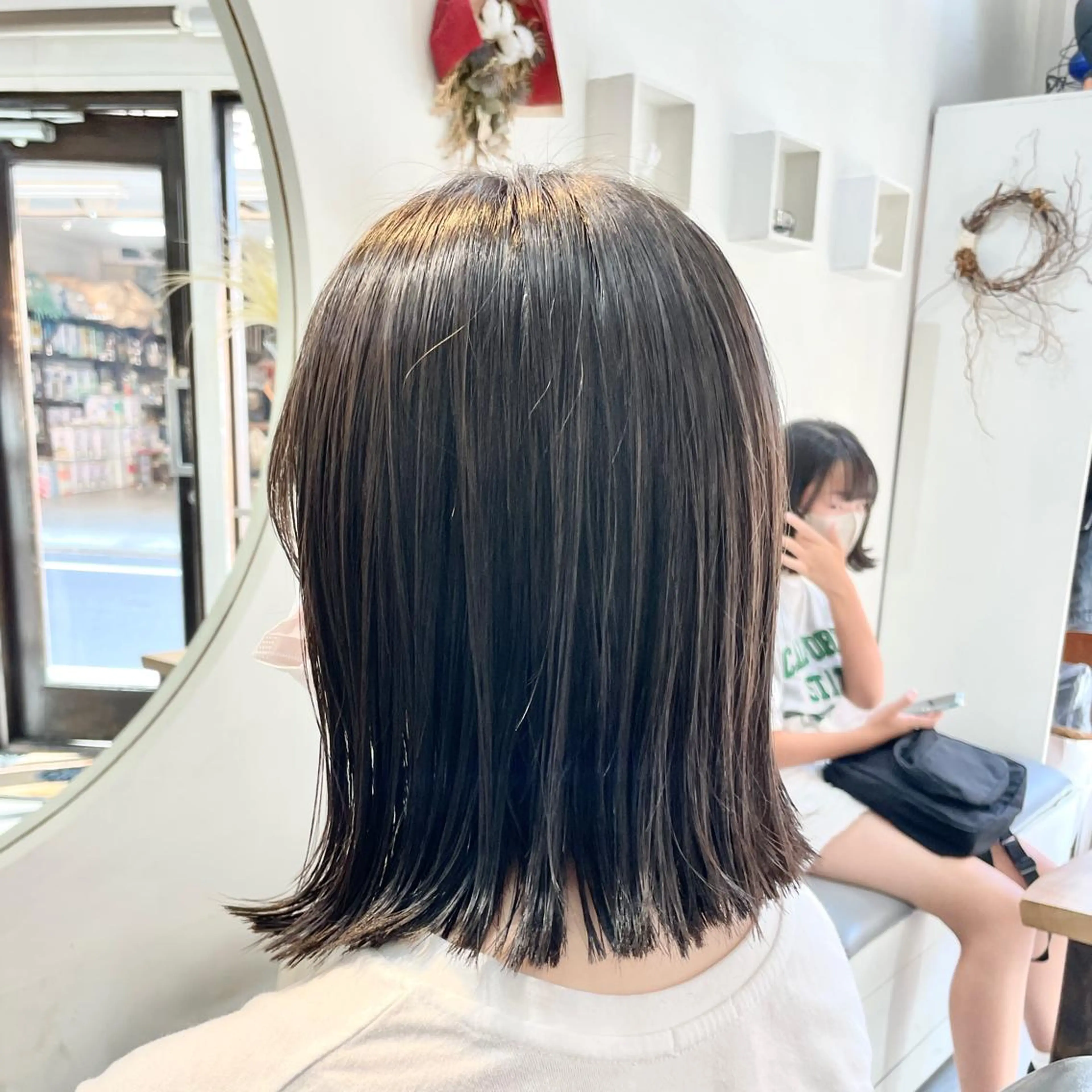 ショート ボブ 外ハネヘア MVALLEY所属・韓国ヘア/ 古川のヘアスタイル