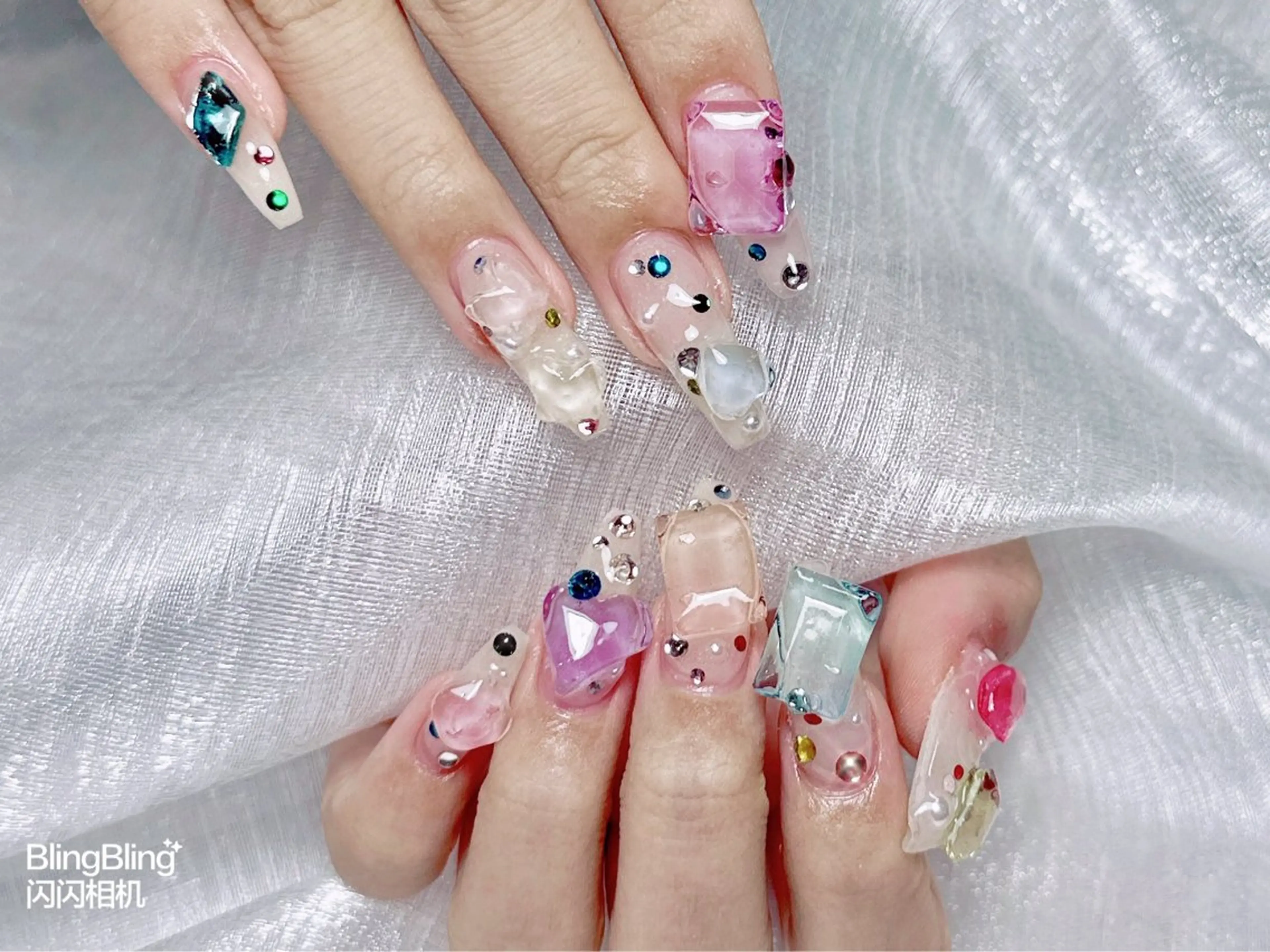 ネイル 持ち込み スカルプネイル Lulu’s ネイルのネイルデザイン