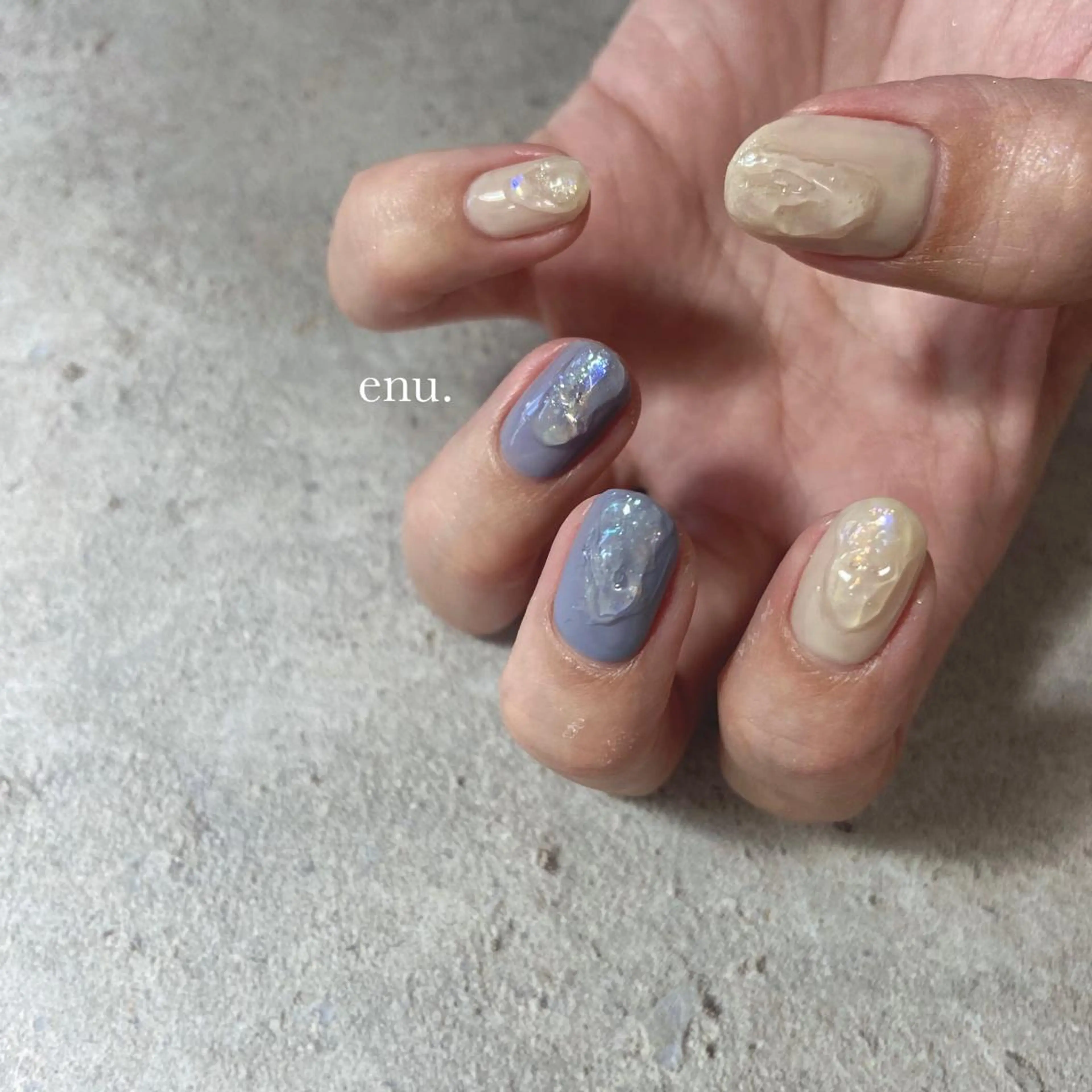 ネイル ハンドネイル enu. nanakoのネイルデザイン