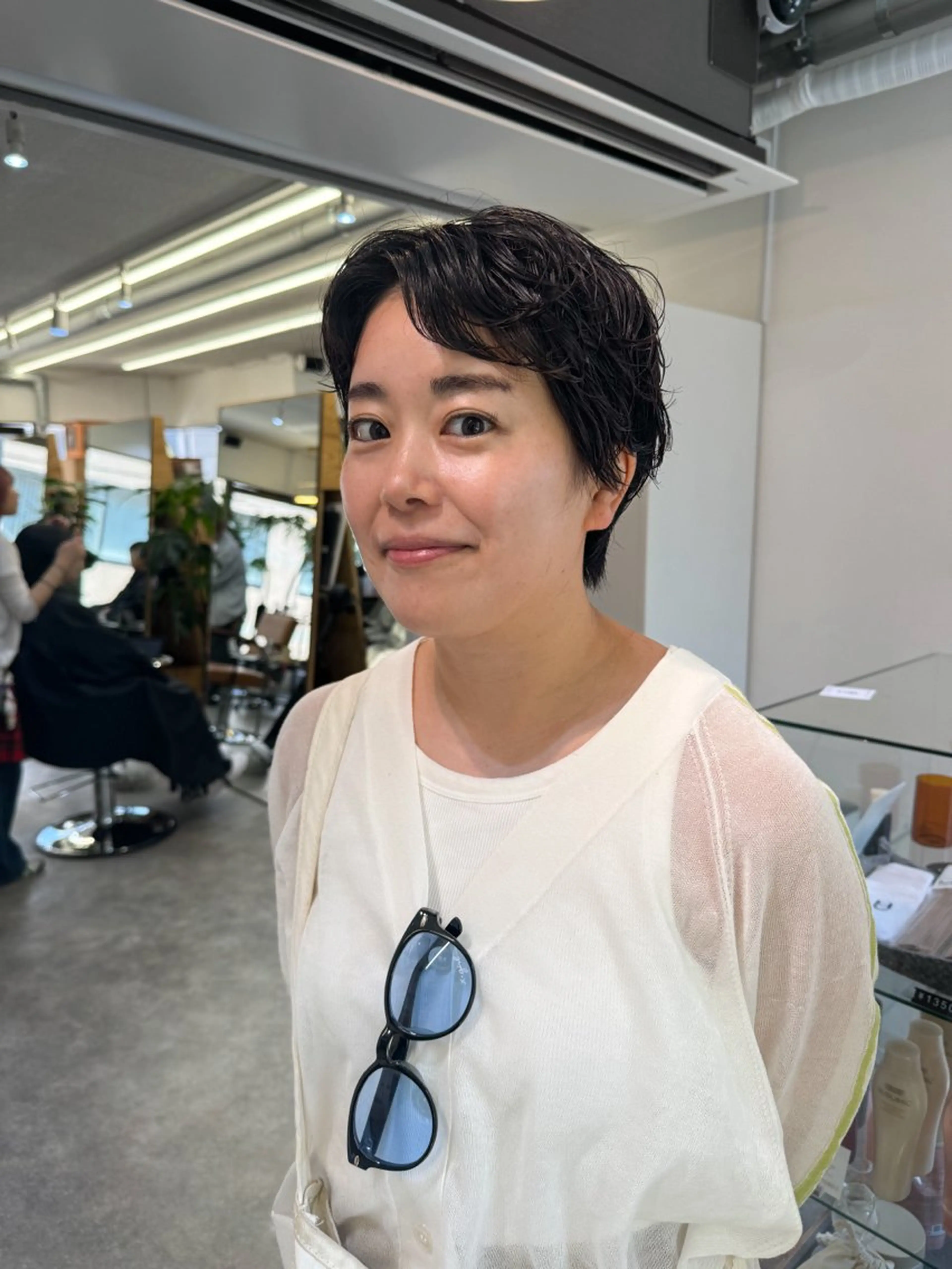 ショート パーマ ショートヘア カット パーマ Seeknext // Rukaのヘアスタイル