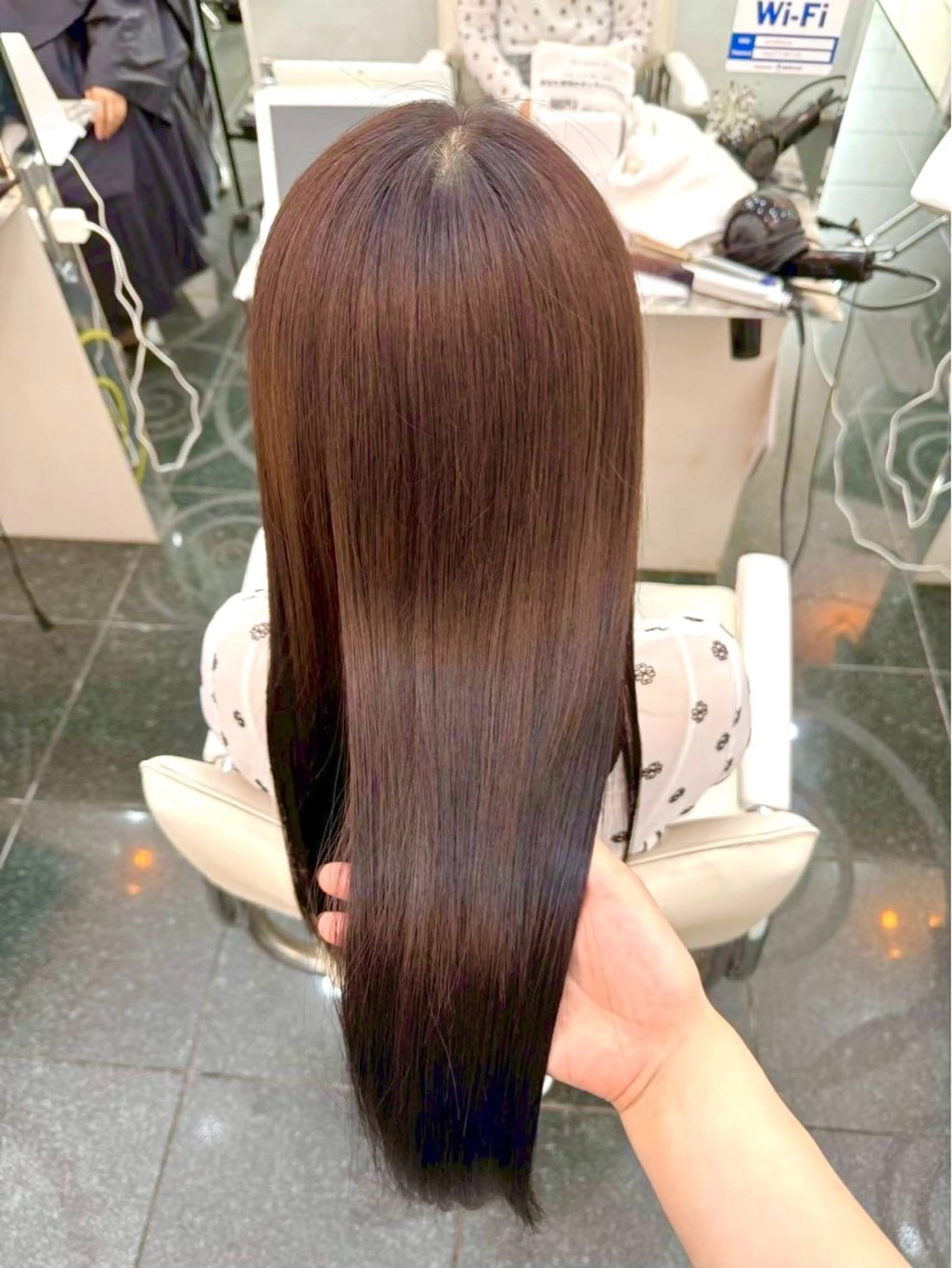 ロング 癒しの艶髪ケア 💚真凜のヘアスタイル