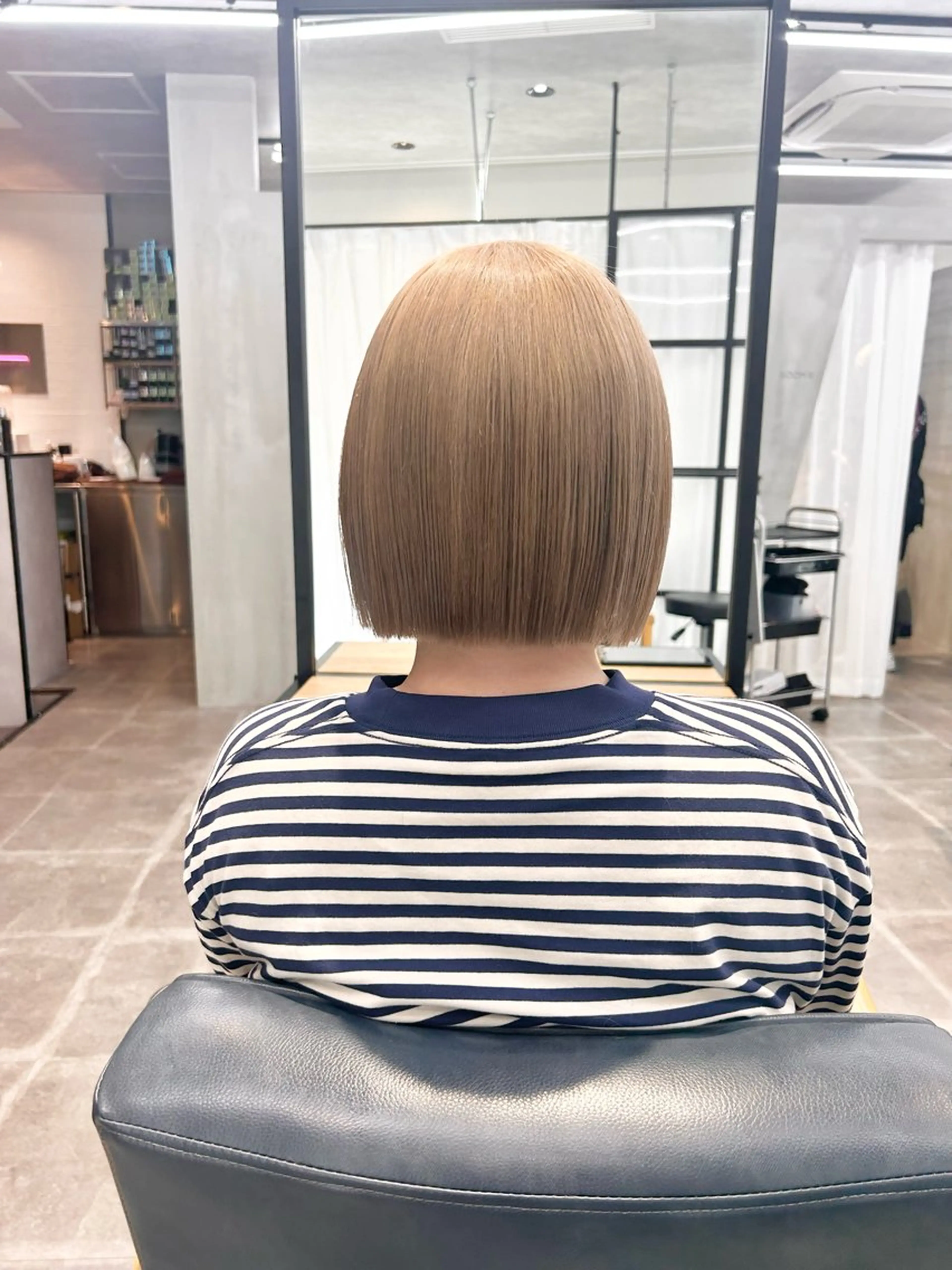 ショート カラー 韓国×髪質改善カラー 💎hinaのヘアスタイル