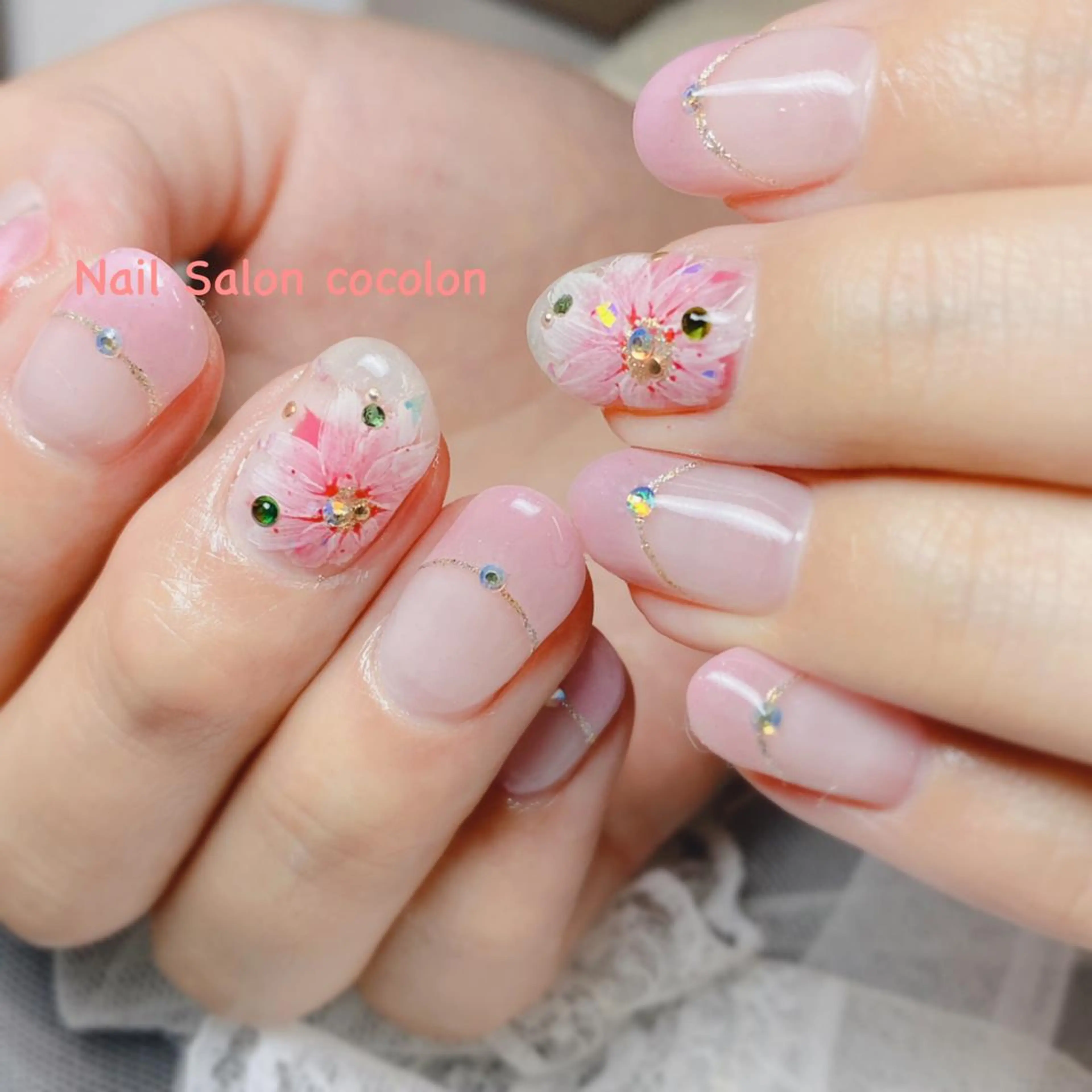 ネイル アートネイル ハンドネイル 柴崎 美幸のネイルデザイン