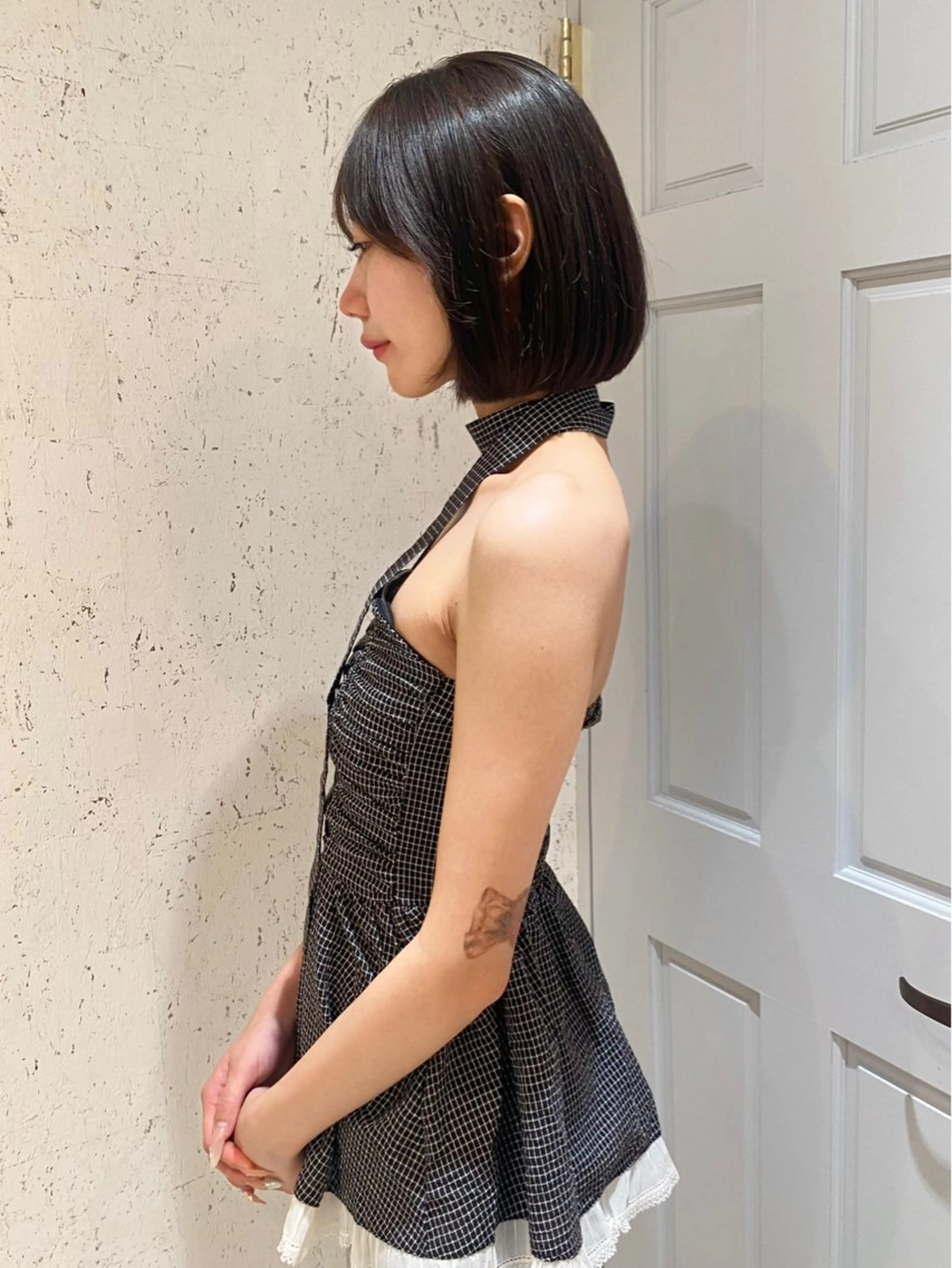 ショート カラー ボブ カット ヘアカラー トリートメント mai / linoah˚✧のヘアスタイル