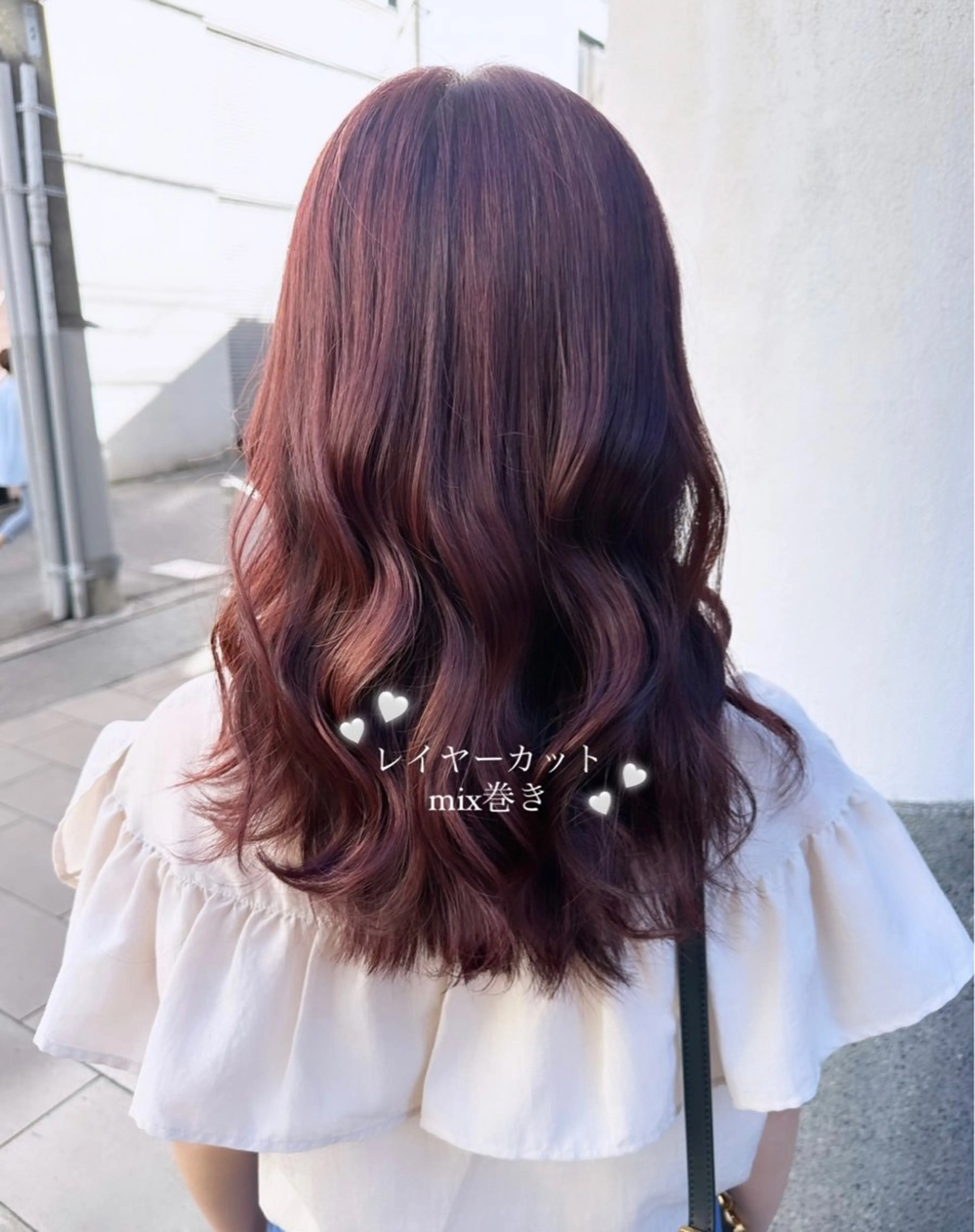 セミロング レイヤーカット natsumi♡/ nene副店長のヘアスタイル