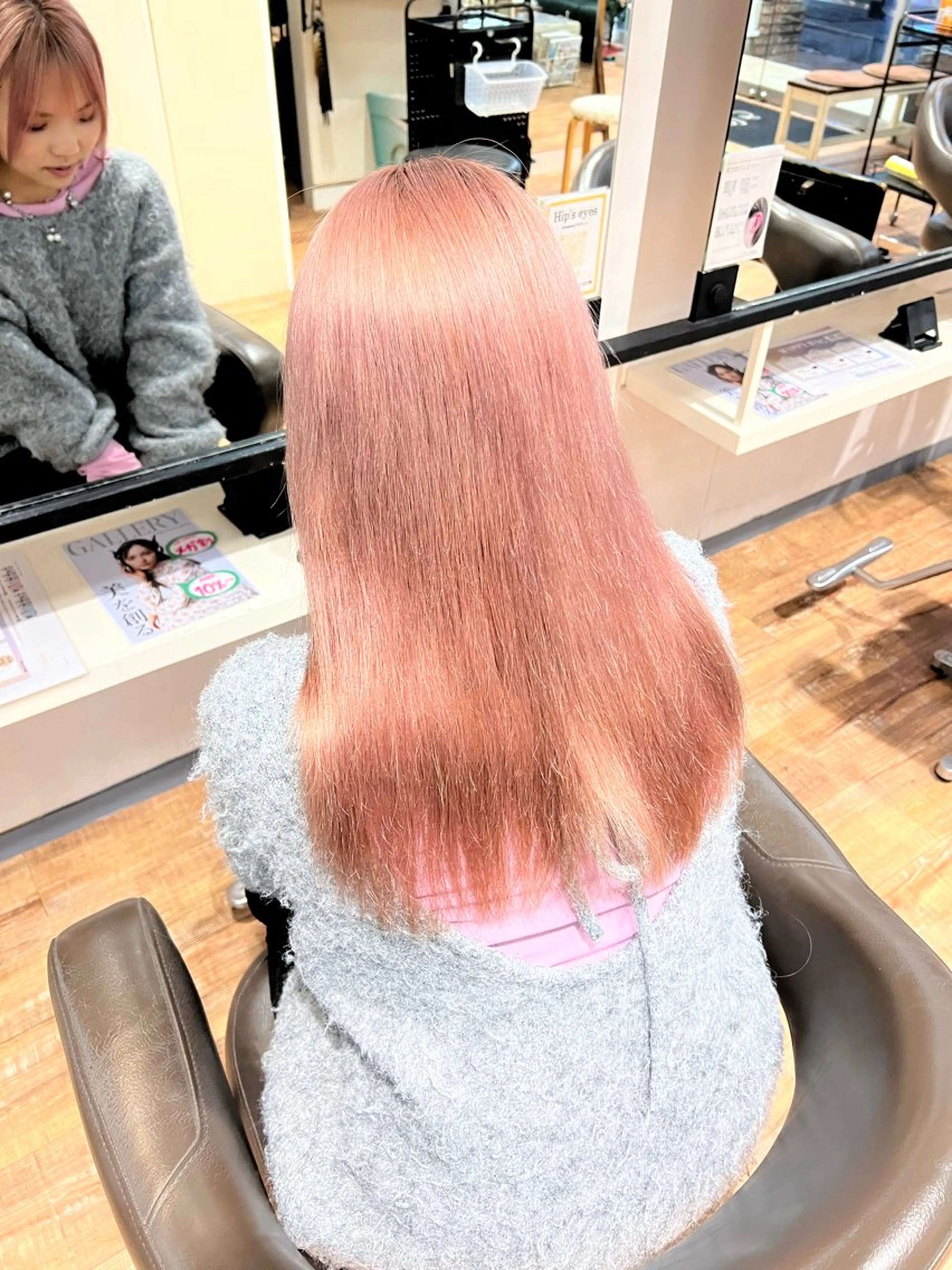カラー ベージュカラー ピンクカラー ピンクベージュ ヘアカラー トリートメント インナーカラー♡ Nanakoのヘアスタイル