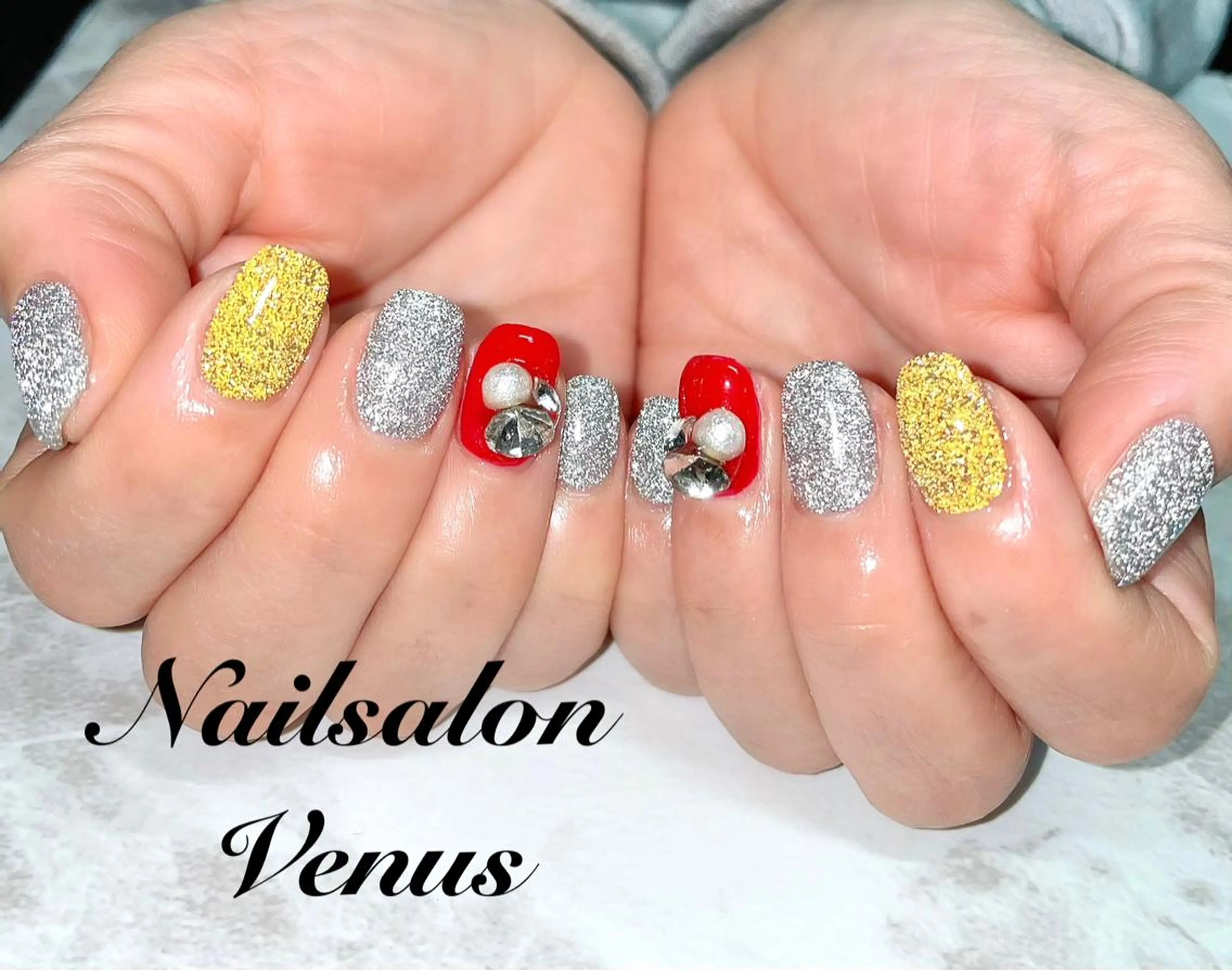 ネイル フラッシュネイル ハンドネイル Nail salon Venusのネイルデザイン