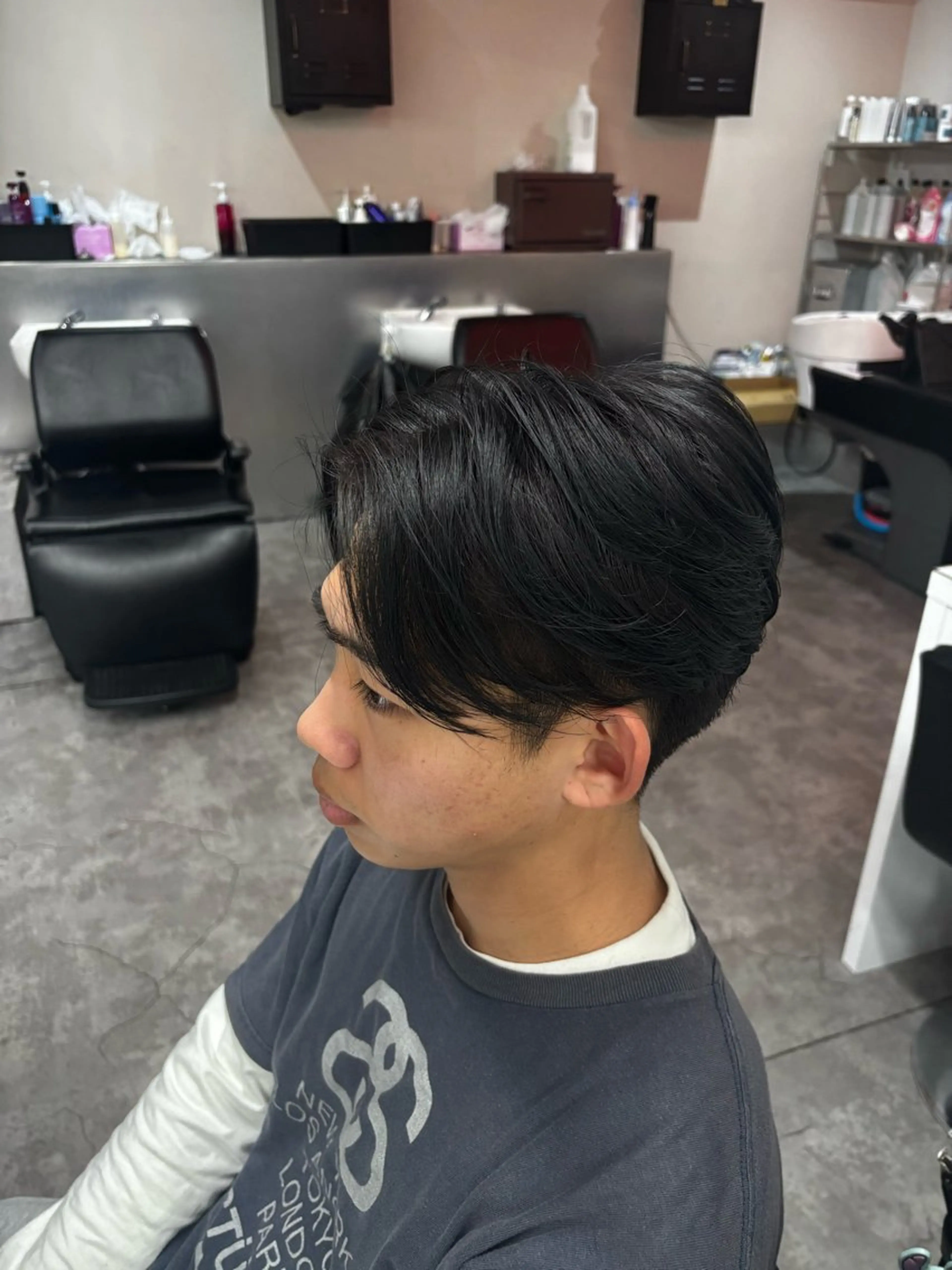 メンズ カット メンズ特化✨️ 韓国風パーマ🔥一八のヘアスタイル