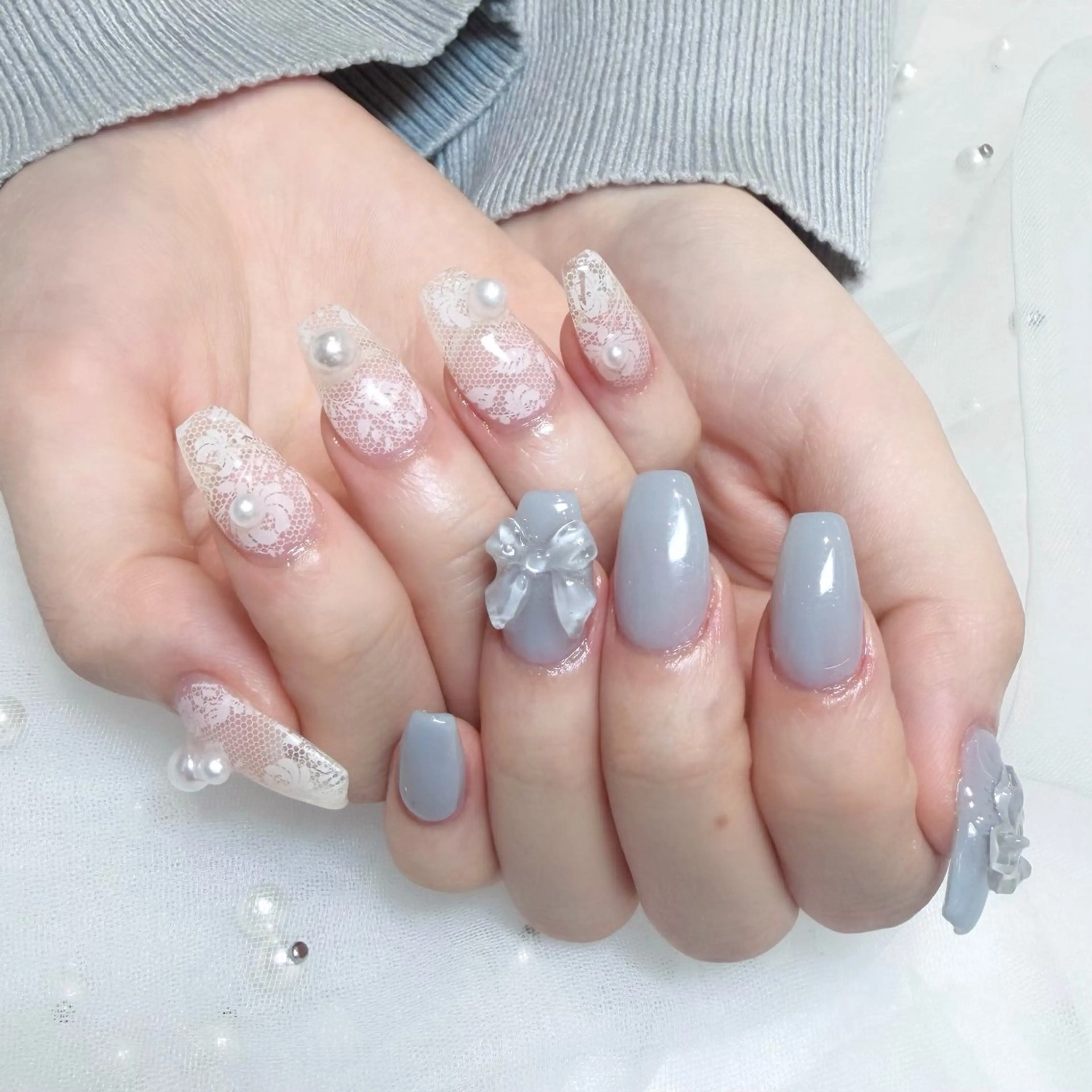 ネイル ハンドネイル Tsuki🌙/渋谷 /パラジェルのネイルデザイン