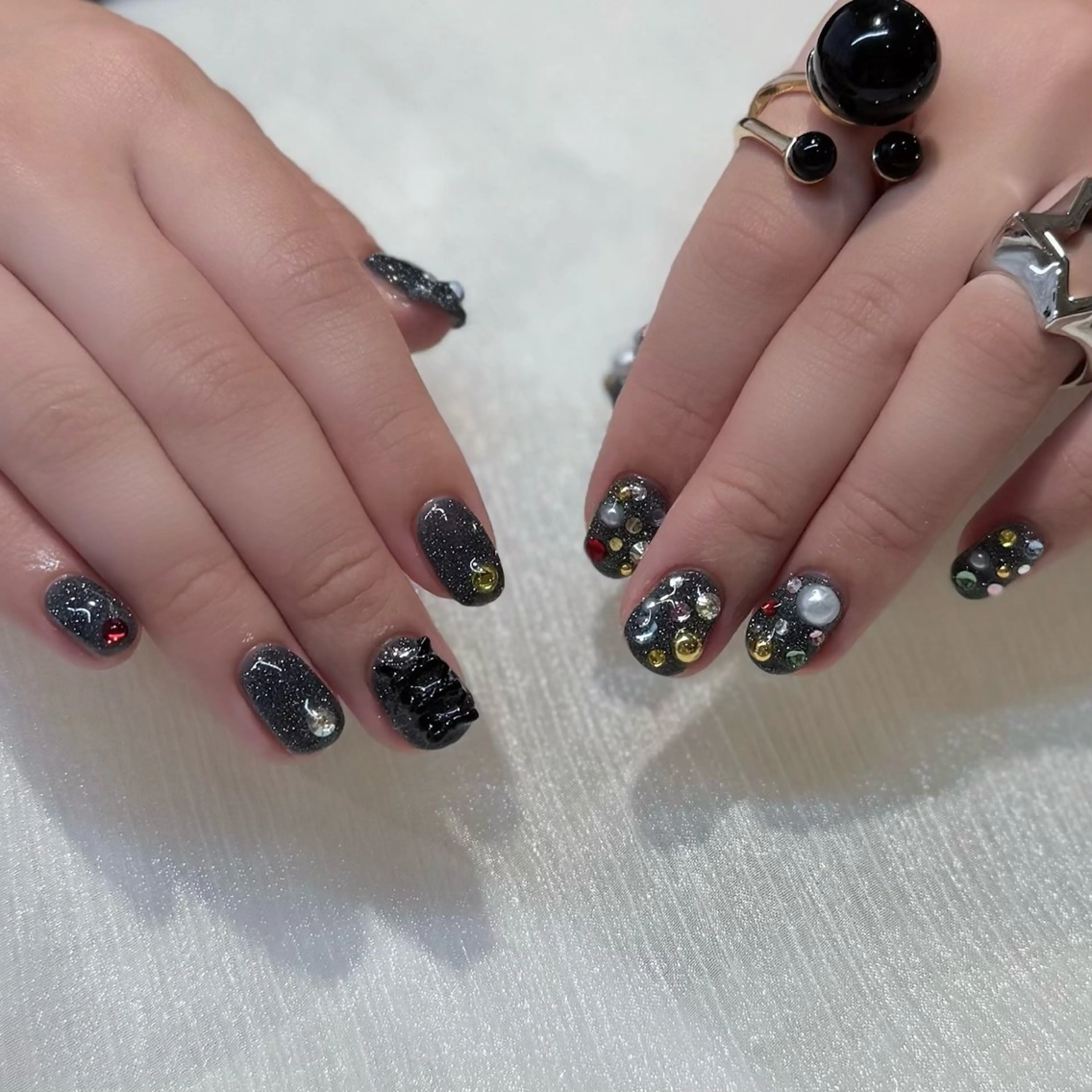 ネイル ハンドネイル 新井 ひなののネイルデザイン