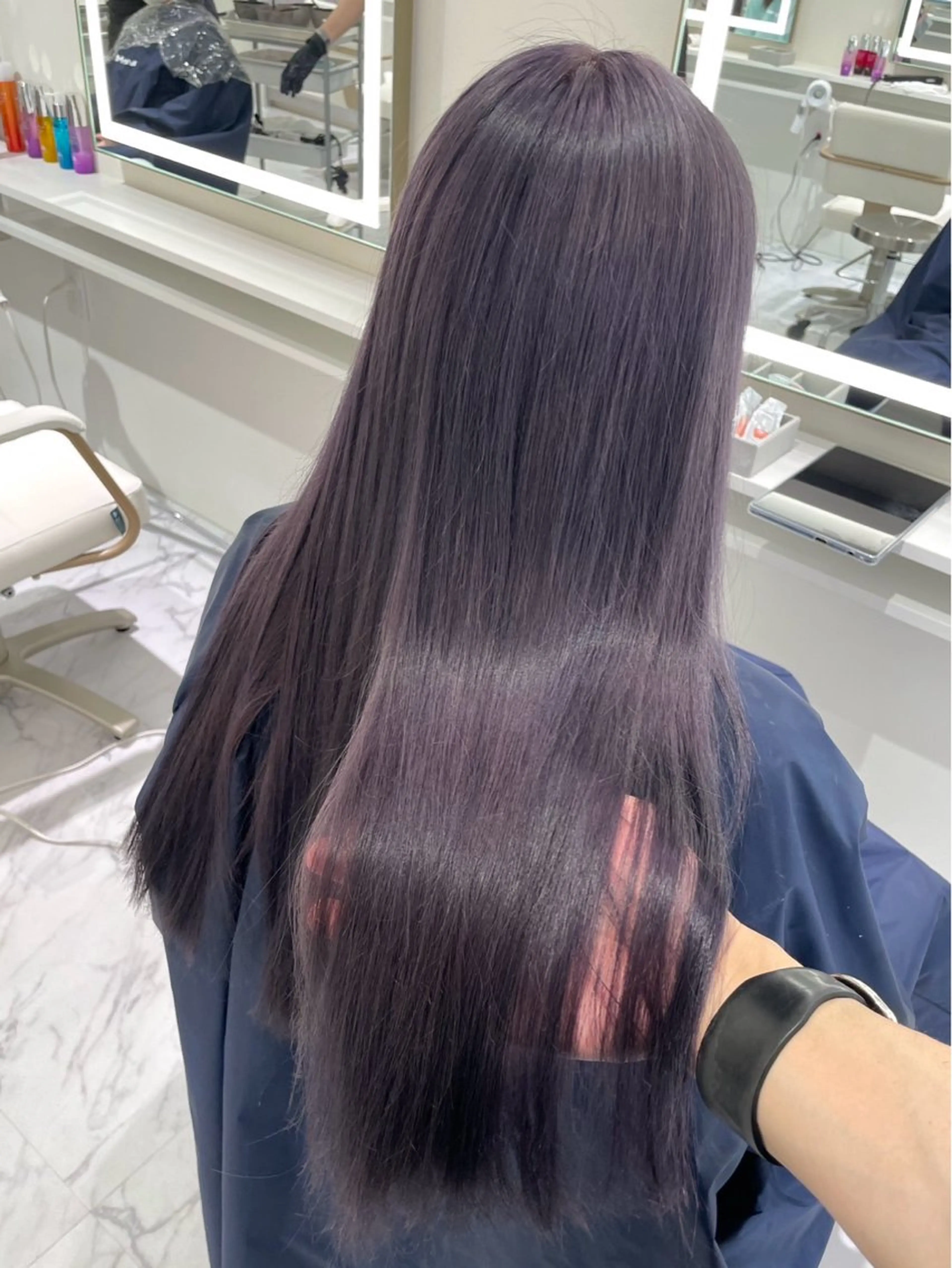 ロング カラー Parve Mix / 根本 梨湖🫧のヘアスタイル