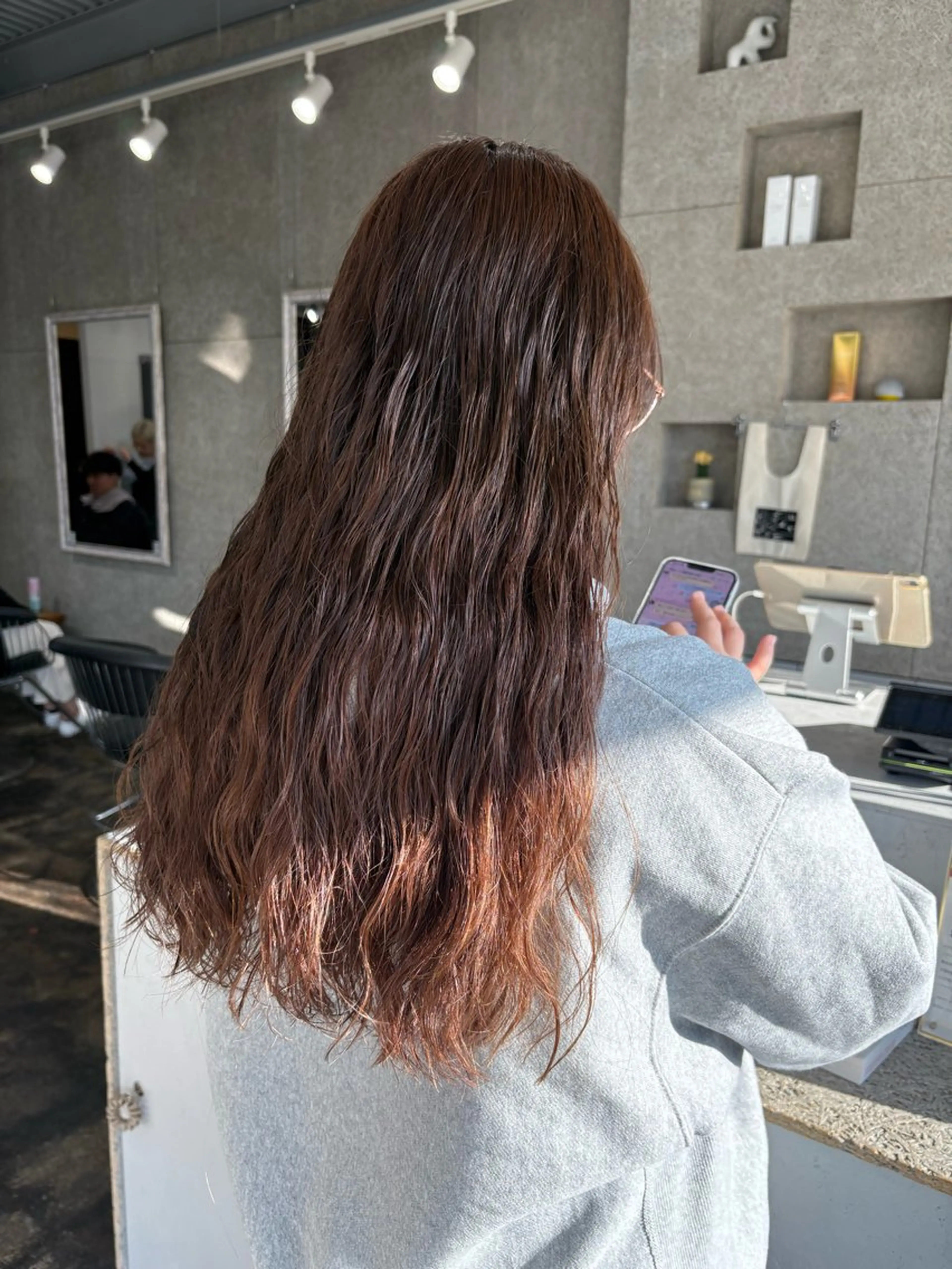 ロング 岩間 萌々果/eimのヘアスタイル