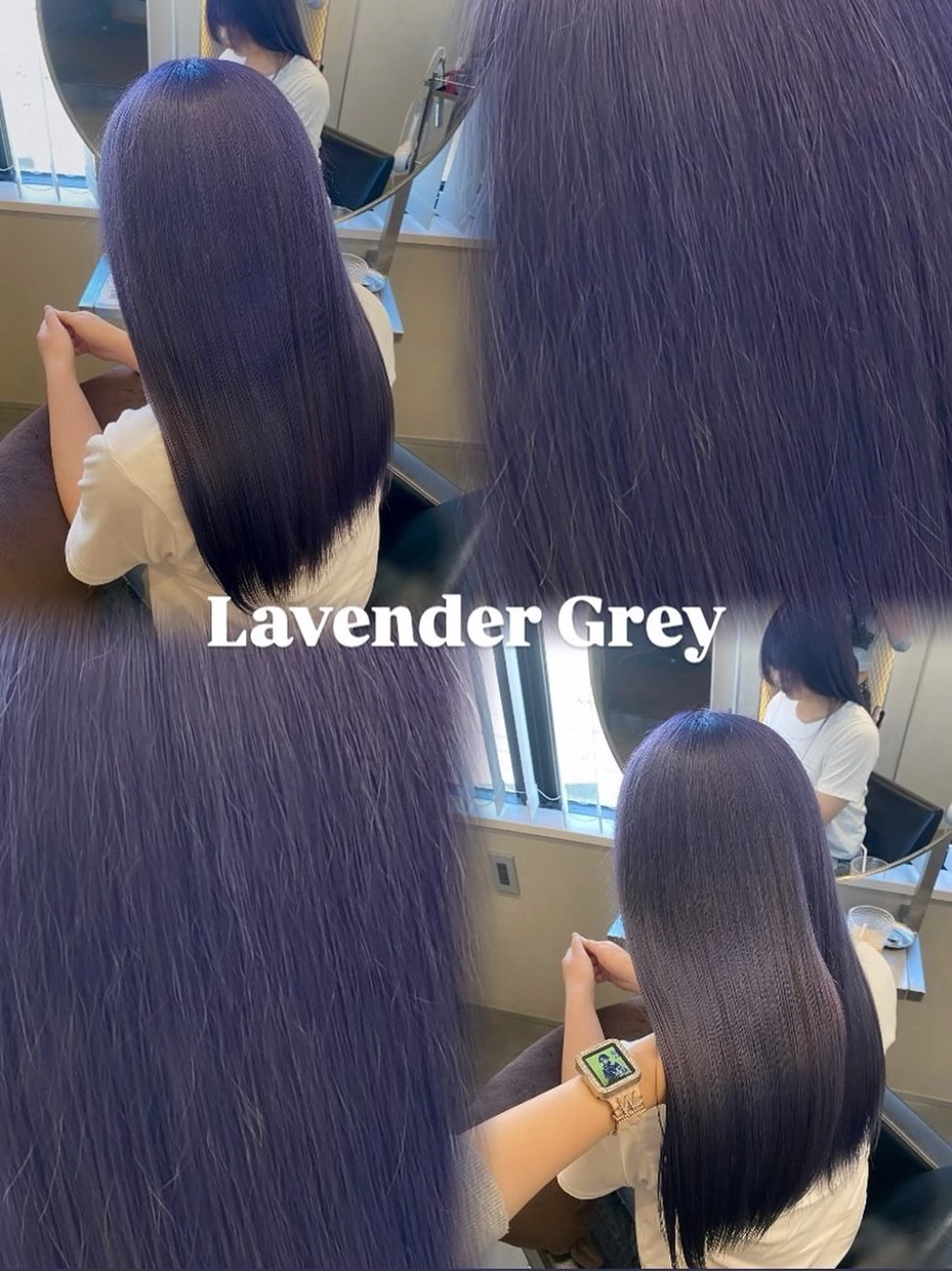 ロング ななみ/博多/ ブリーチ/髪質改善のヘアスタイル