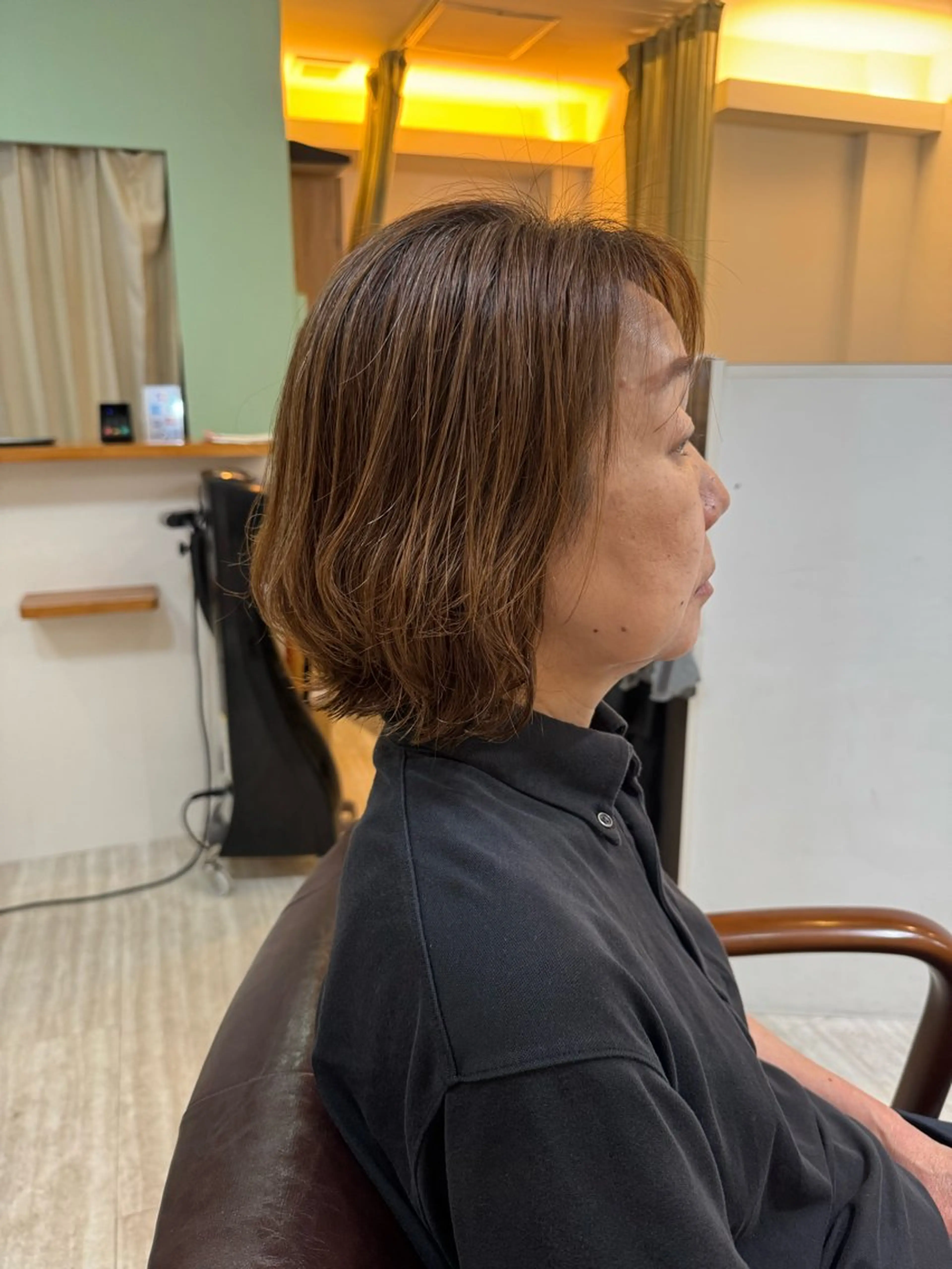 ショート パーマ 美髪✨艶髪✨髪質改善 カラー特化❣大石優奈のヘアスタイル