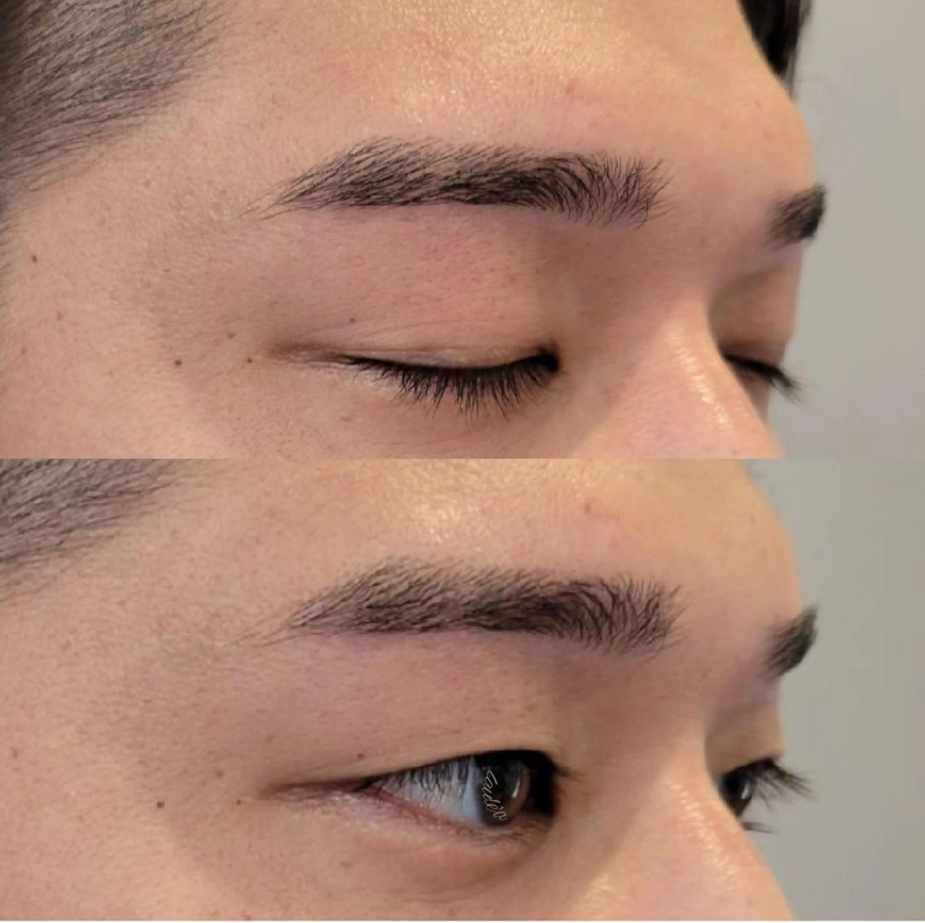 アイブロウ メンズ メンズ韓国風 ワックス脱毛 メンズ/眉/髭脱毛 Laule'a の眉毛・アイブロウイメージ