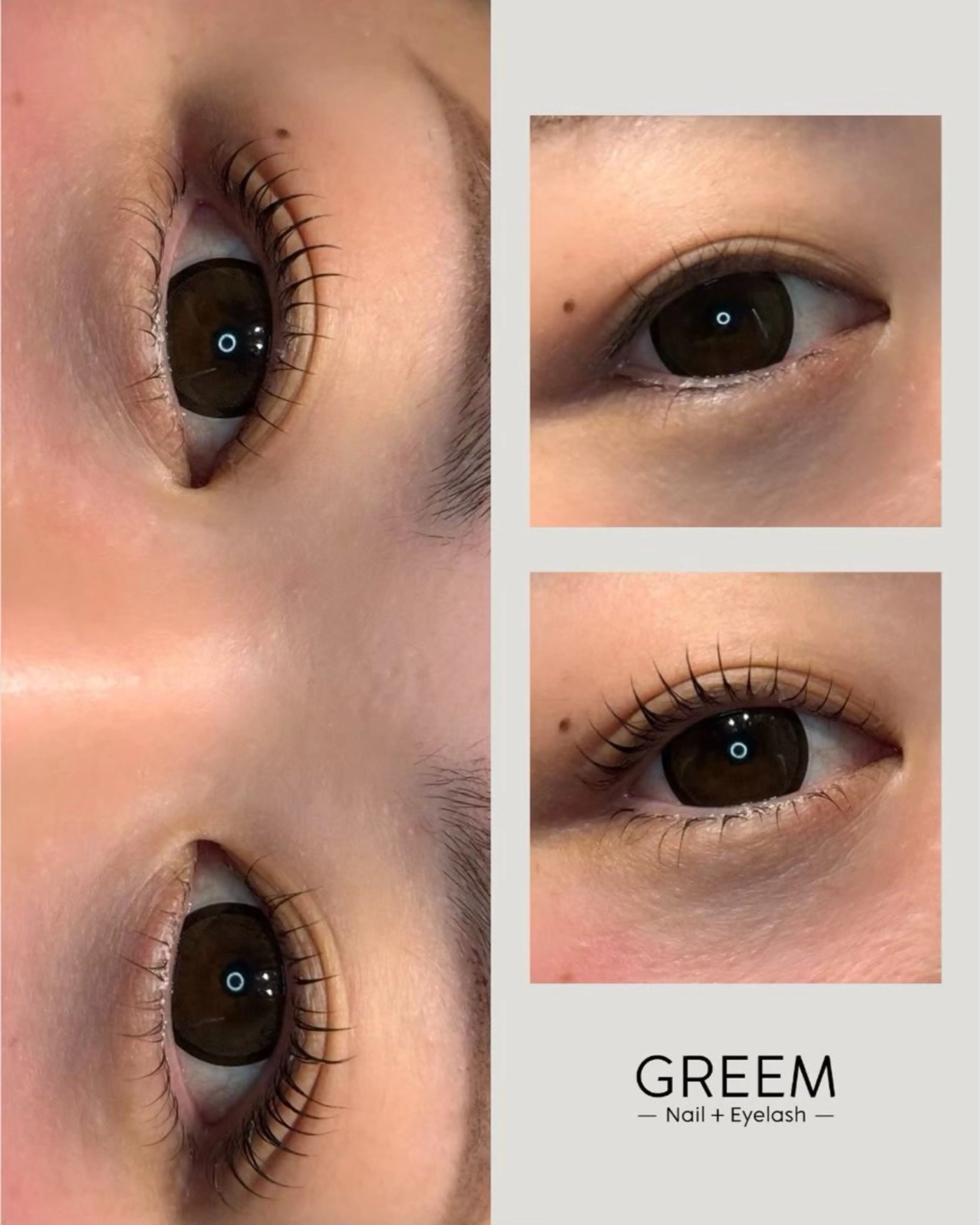 マツエク・マツパ 一重×まつ毛パーマ GREEM eyelashのマツエク・マツパデザイン