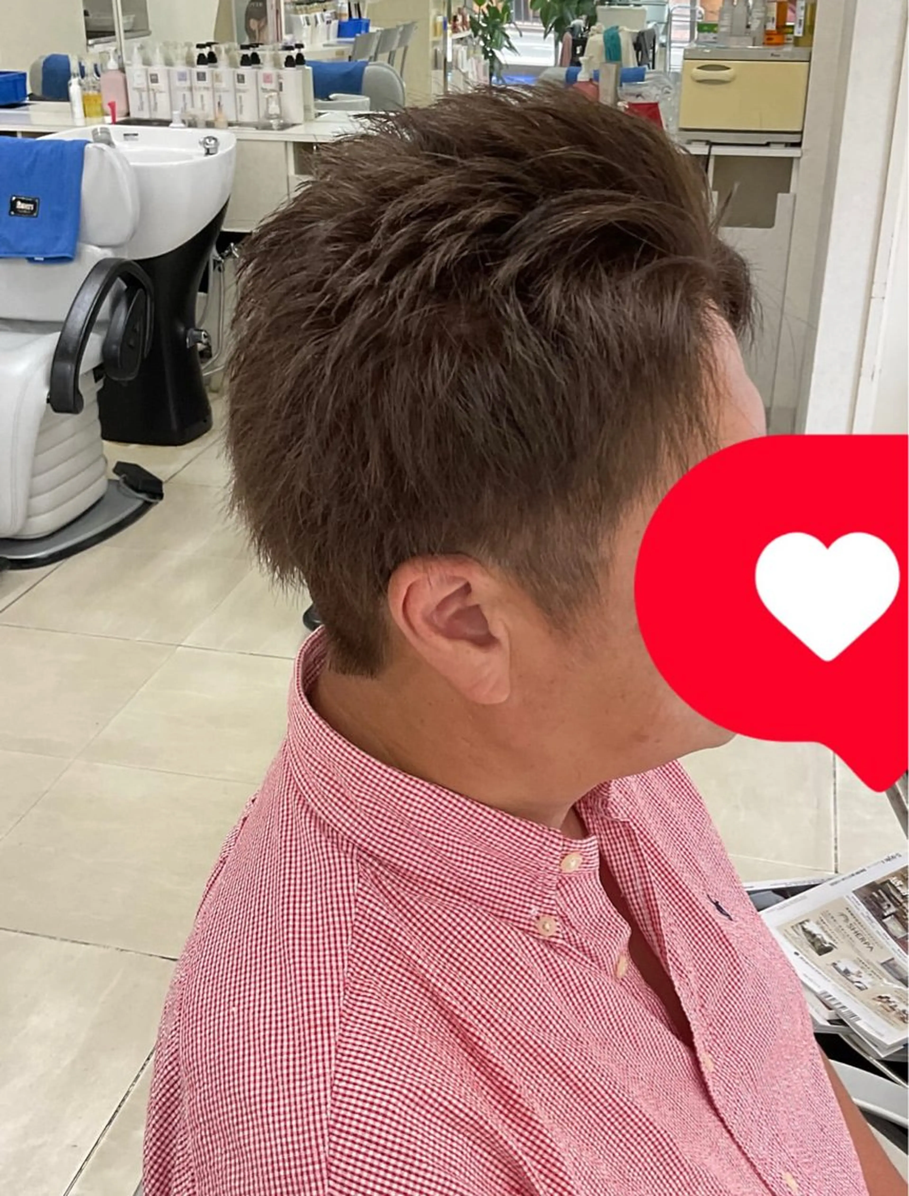 メンズ タカハシ リナのヘアスタイル