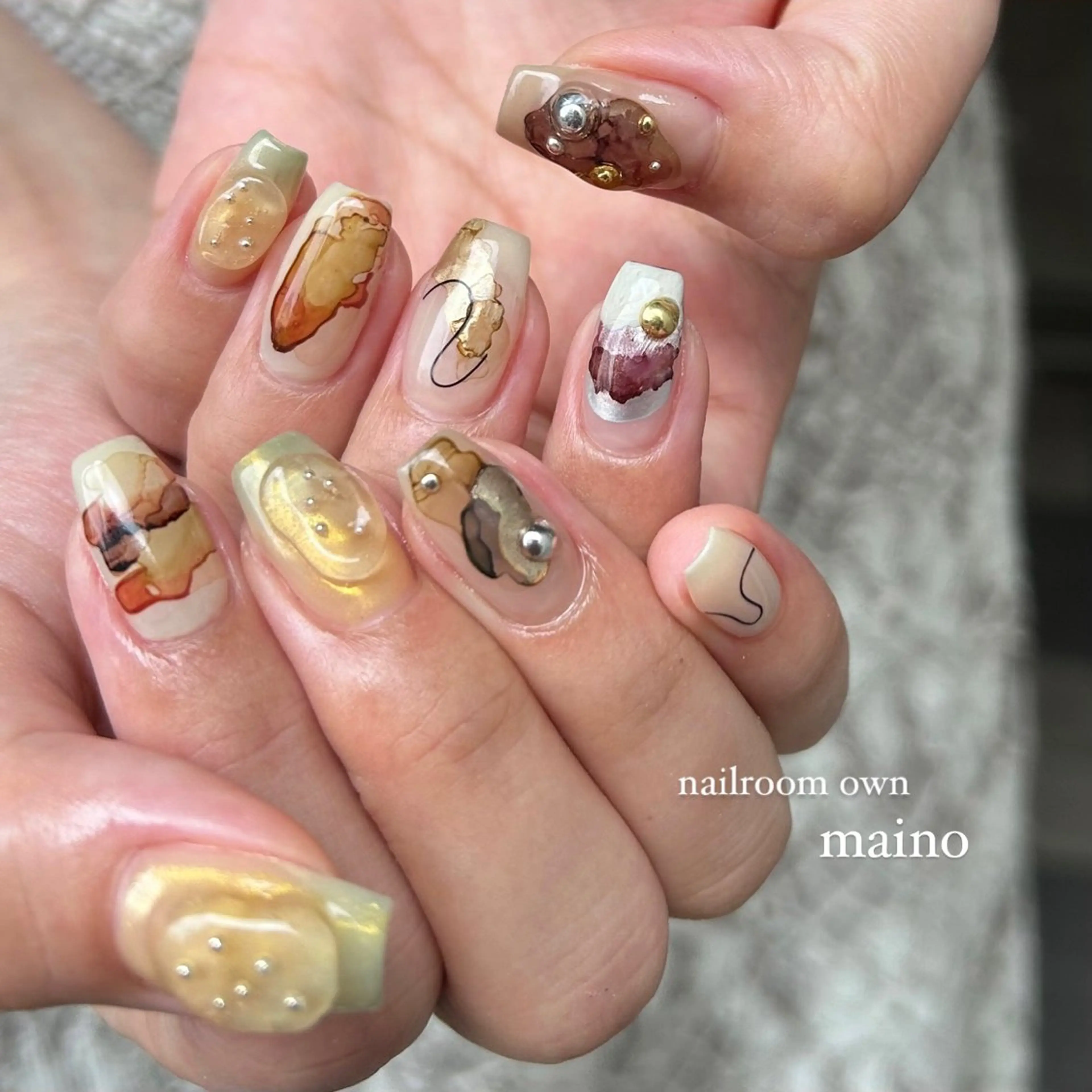 ネイル nailroom own所属・maino ( own　)のネイルデザイン