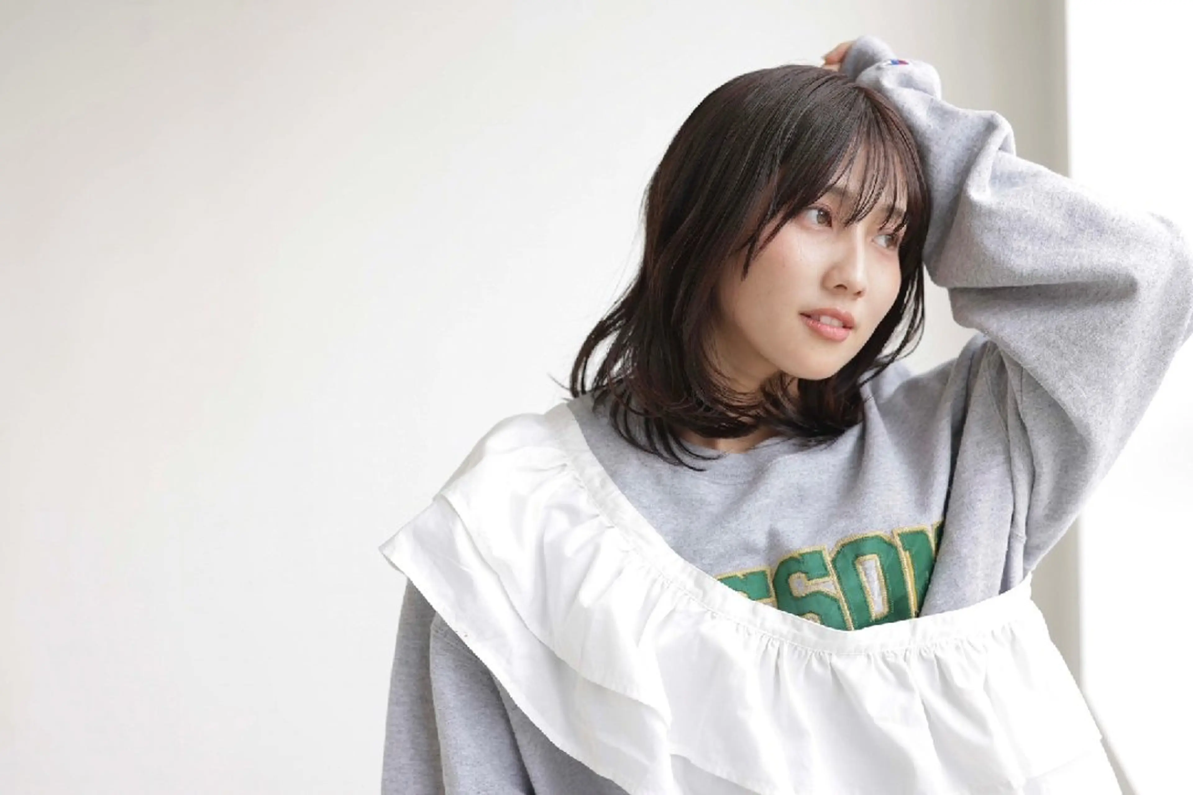 カラー 束感まつぱ🥑🤍 NATUKI🤍のヘアスタイル