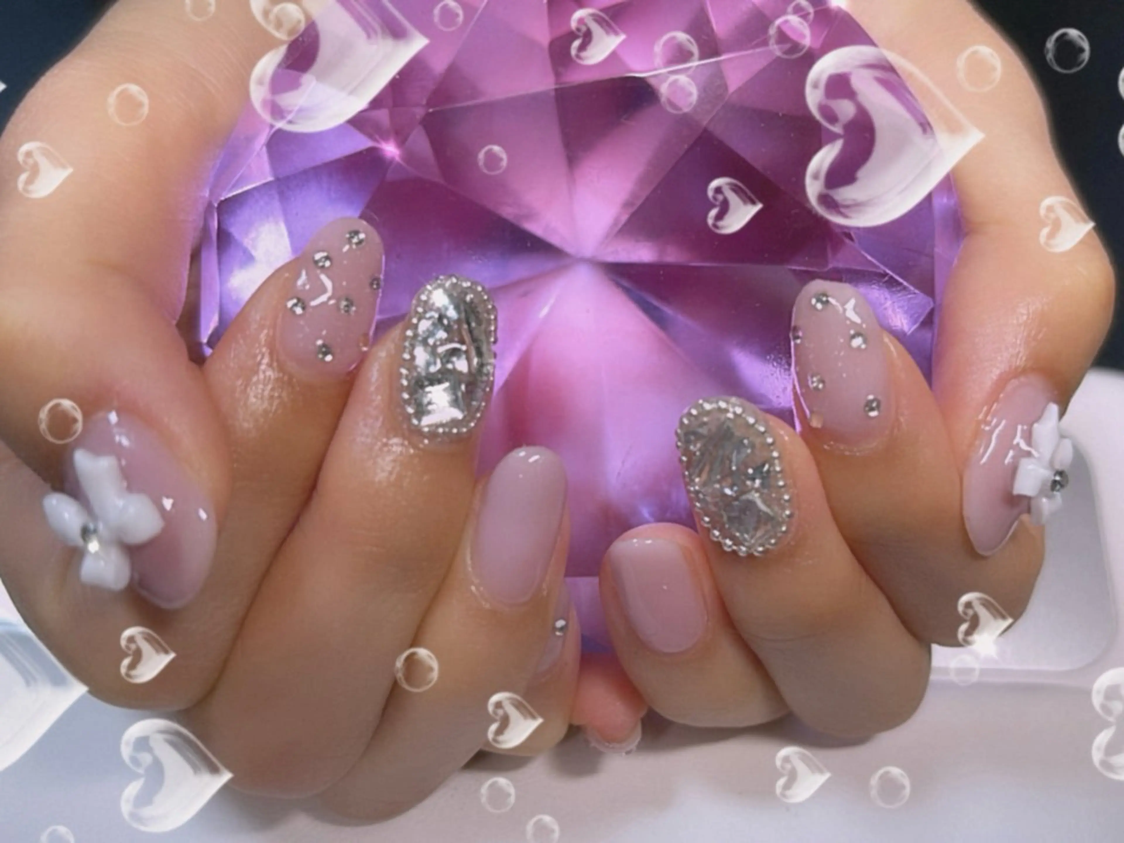 ネイル ガーリー NailSalona.k.a所属・k CHIORIのネイルデザイン