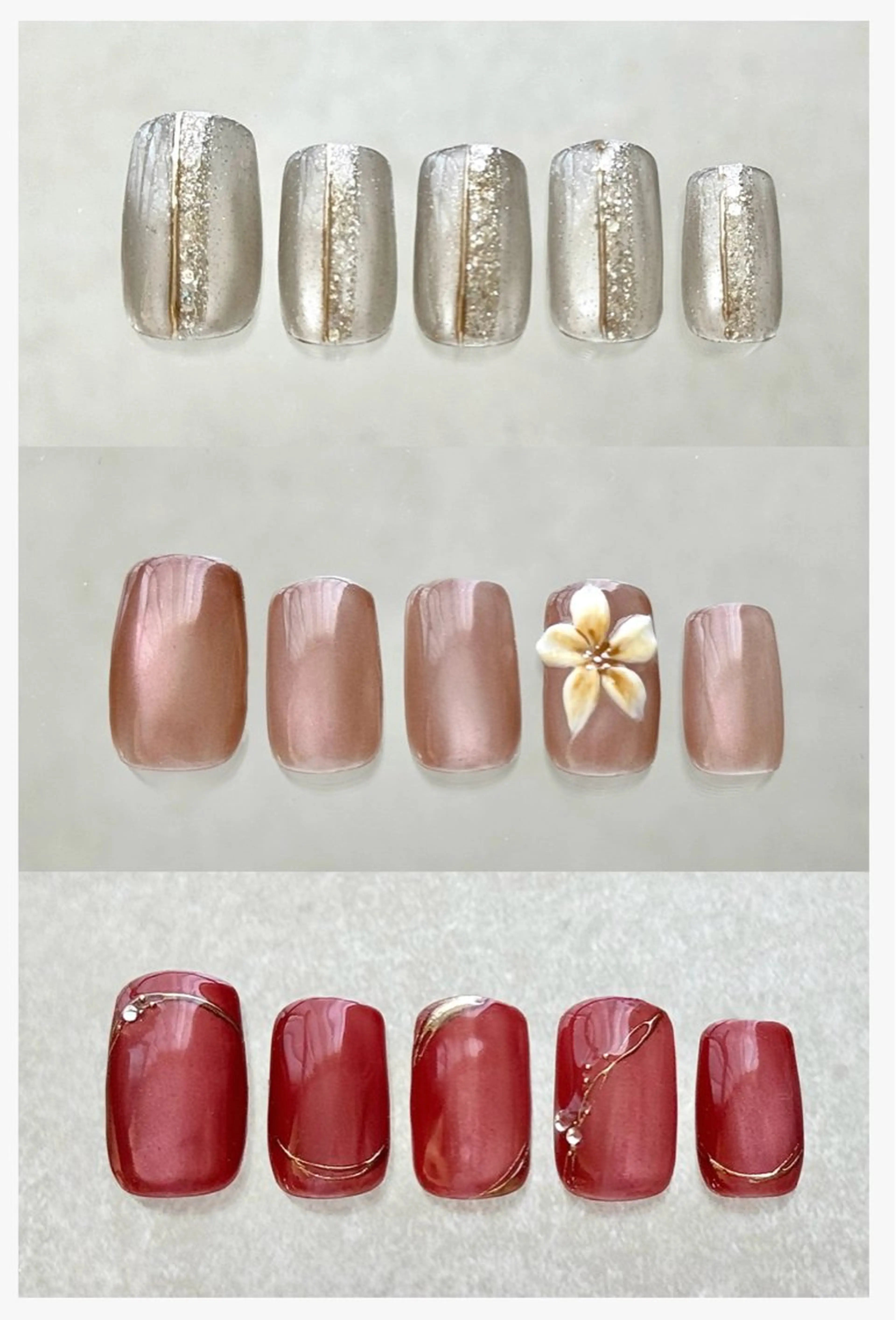 ネイル ハンドネイル ハンドケア 【 enn 】 Uzuka Yukaのネイルデザイン